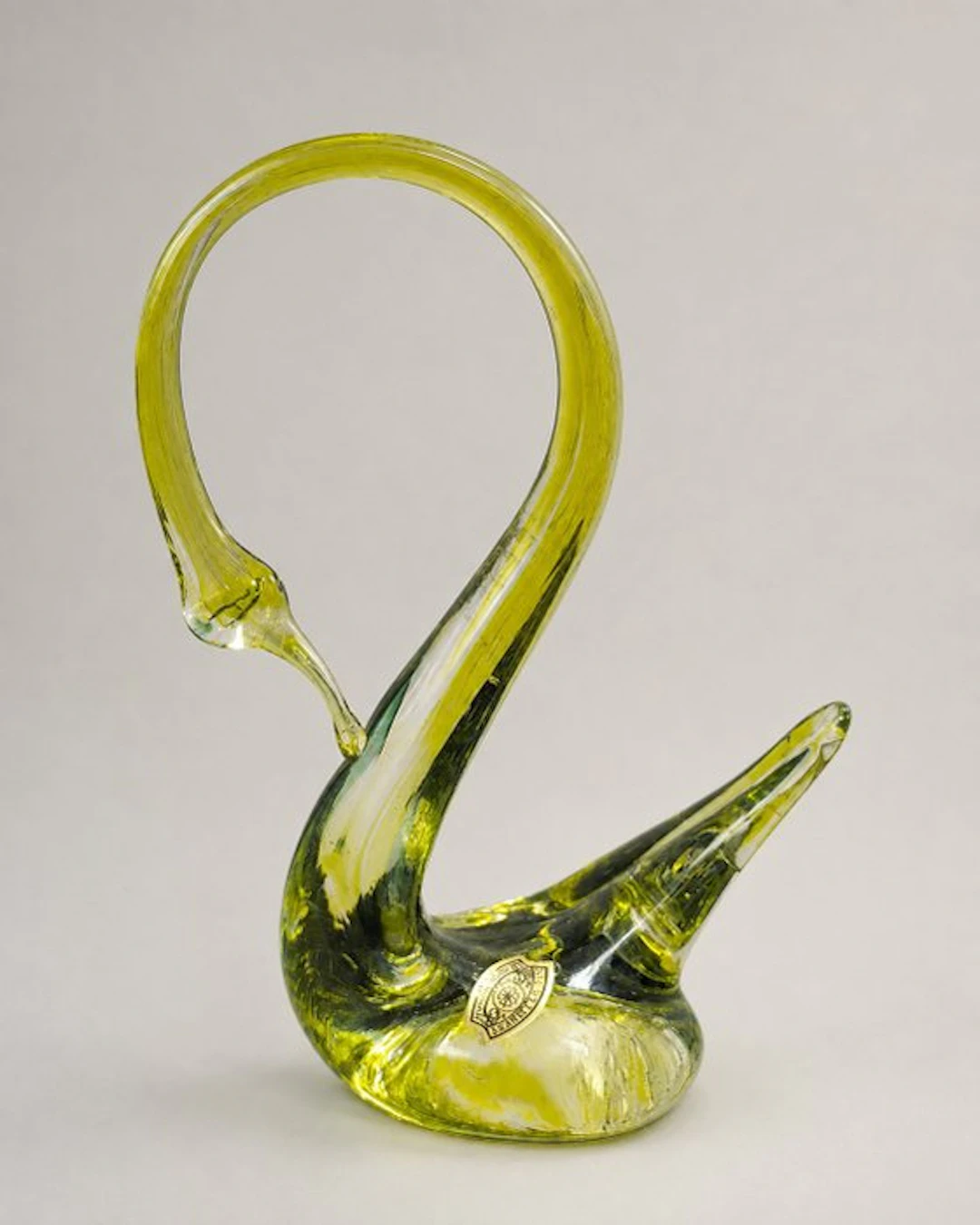 Val Saint Lambert - Figure - Cygne - Crystal