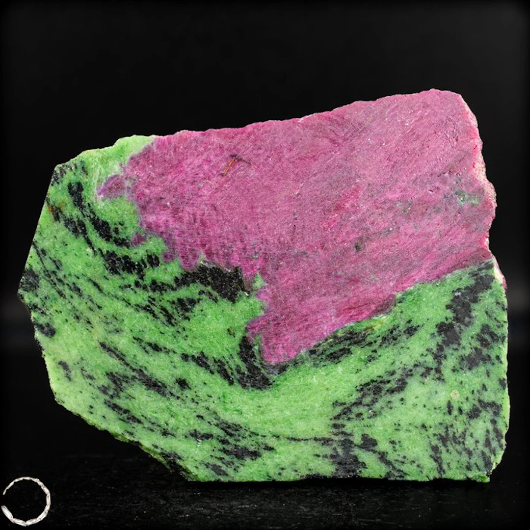 Natural ruby zoisite freeform – Nature's powerful display of colors.- 678.75 g
