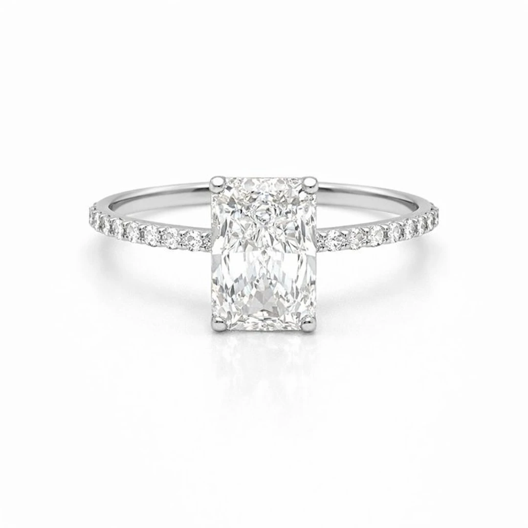 No reserve price - Ring - 14 kt