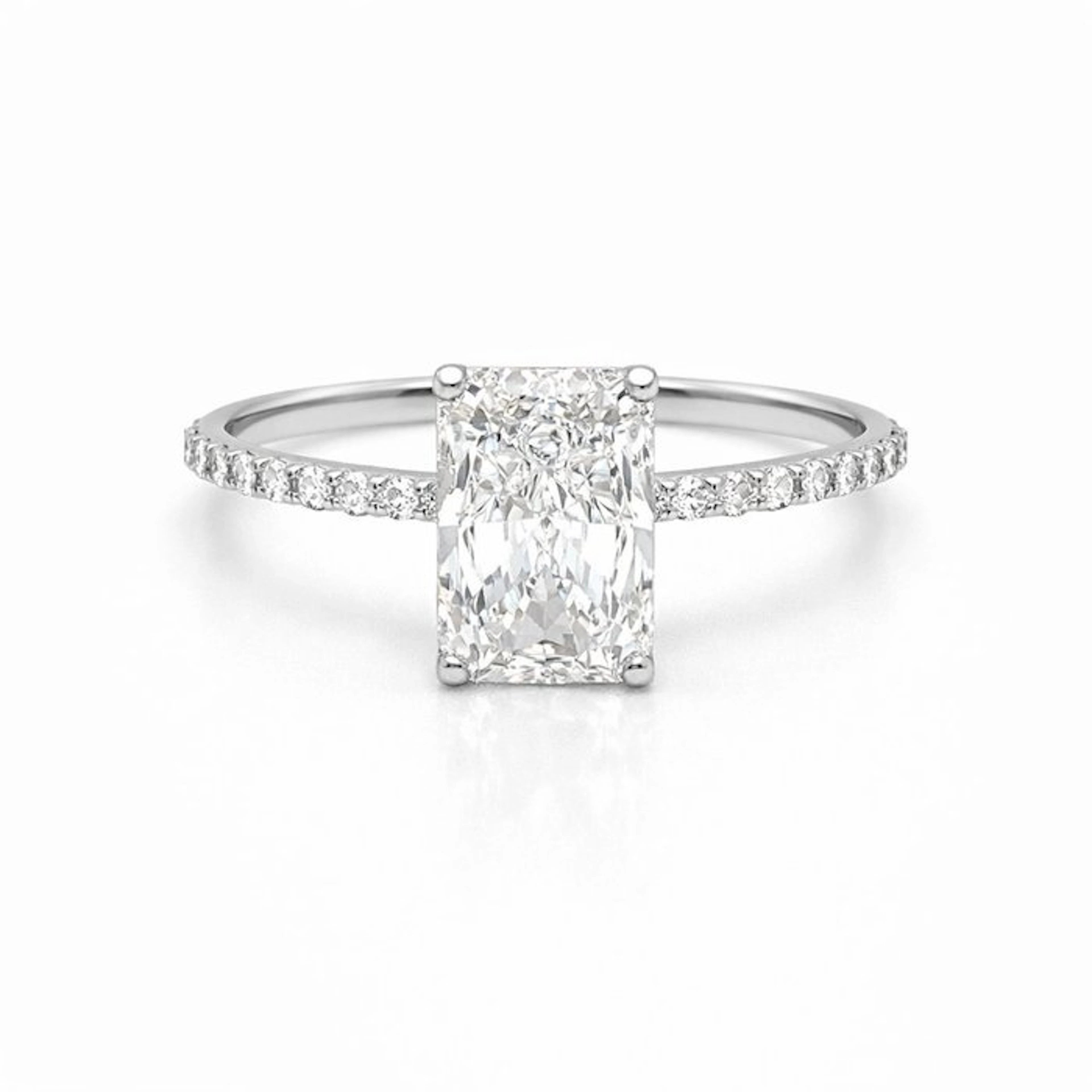 No reserve price - Ring - 14 kt