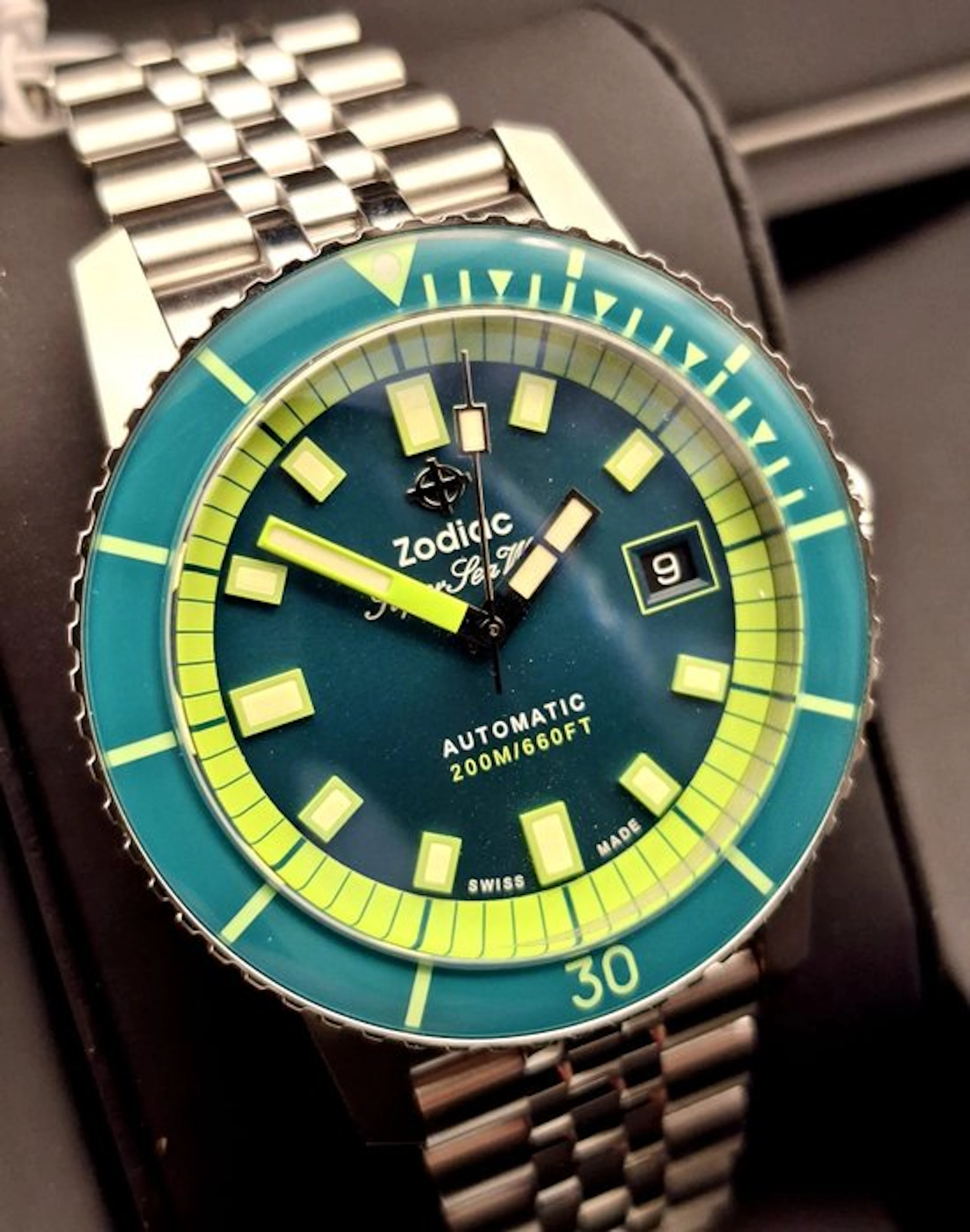 Zodiac - Super Sea Wolf Compression Diver Automatic - No...