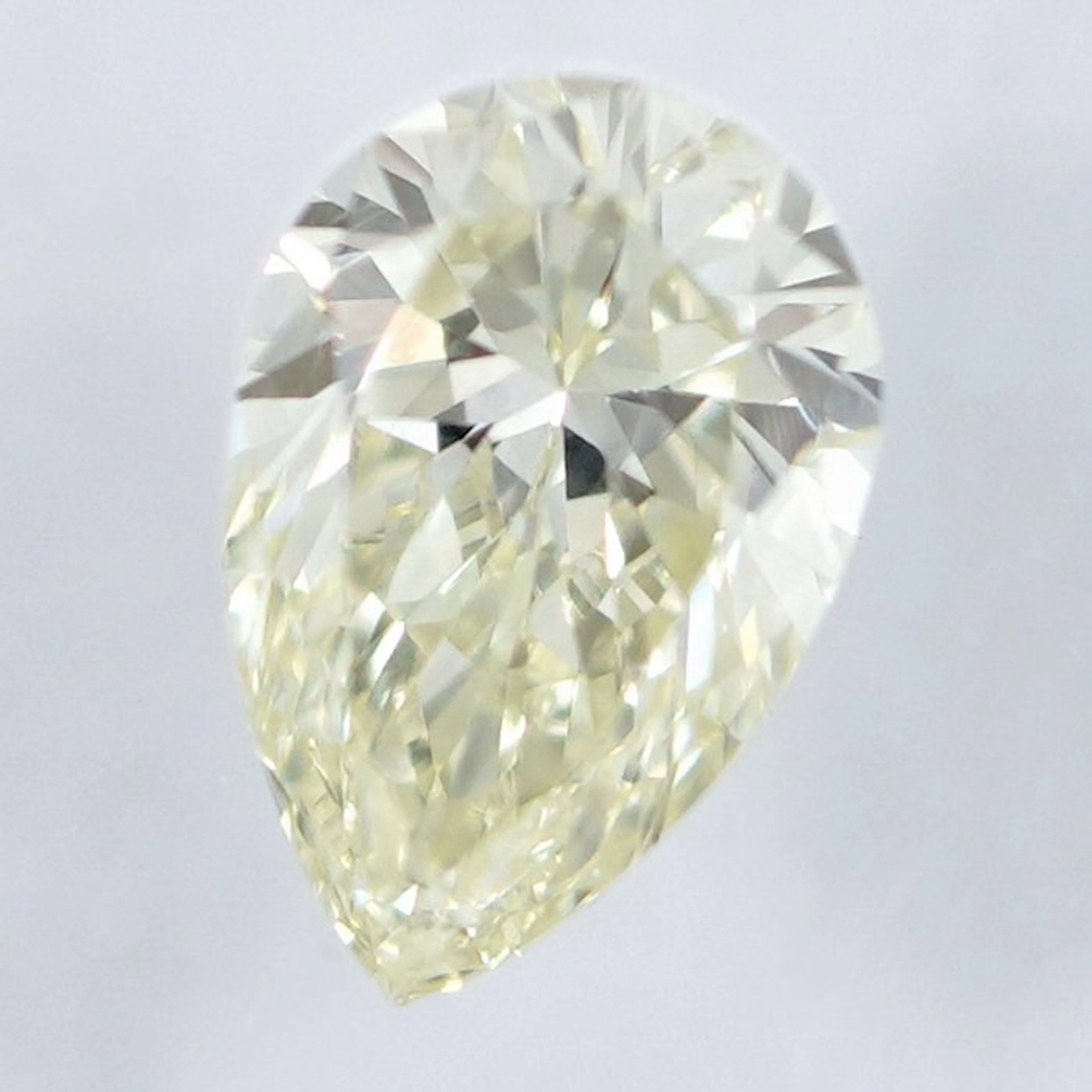 1 pcs Diamond (Natural) - 0.35 ct - Pear - N (tinted)...