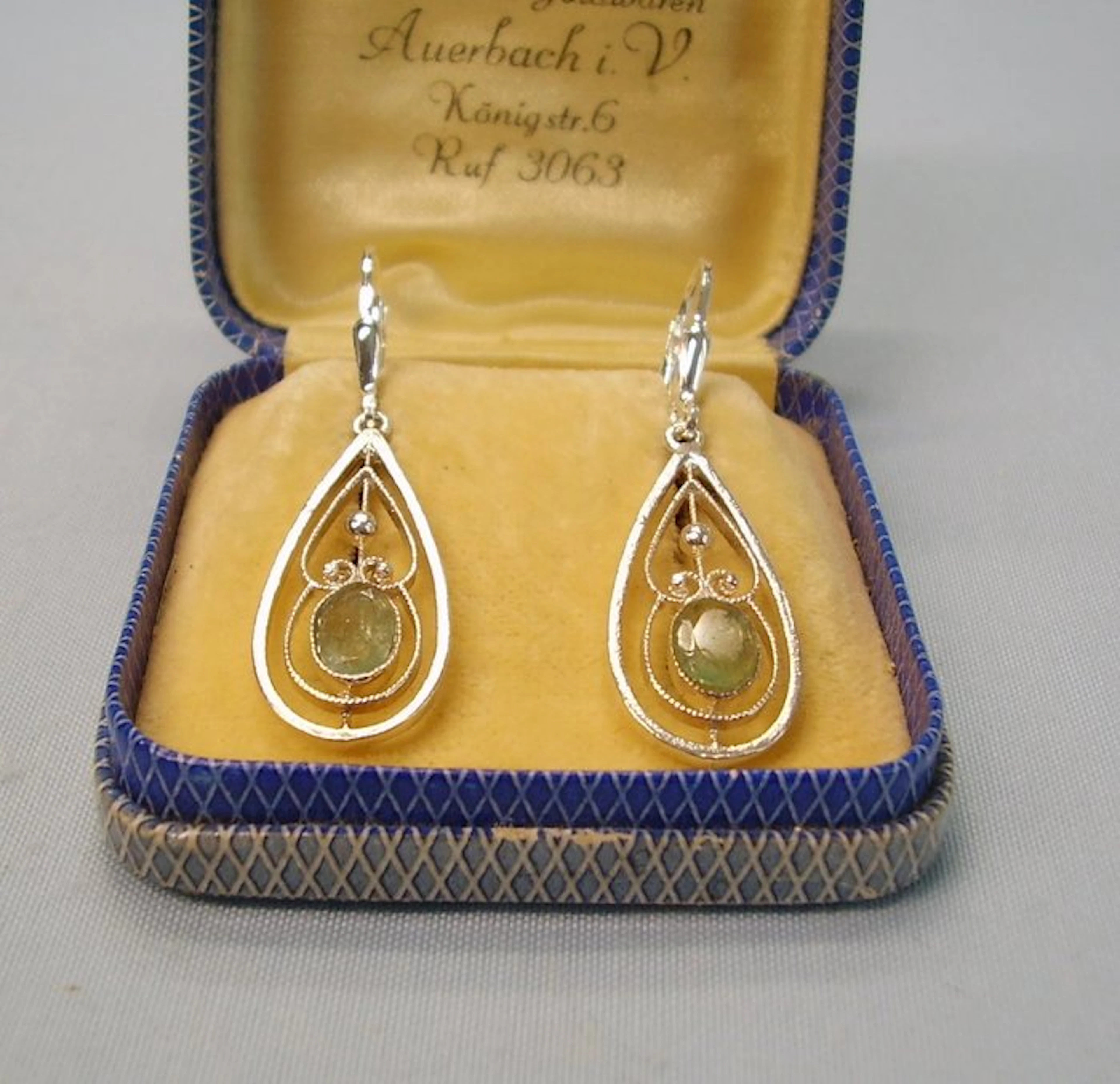No reserve price - Earrings Silver - 2.00ct