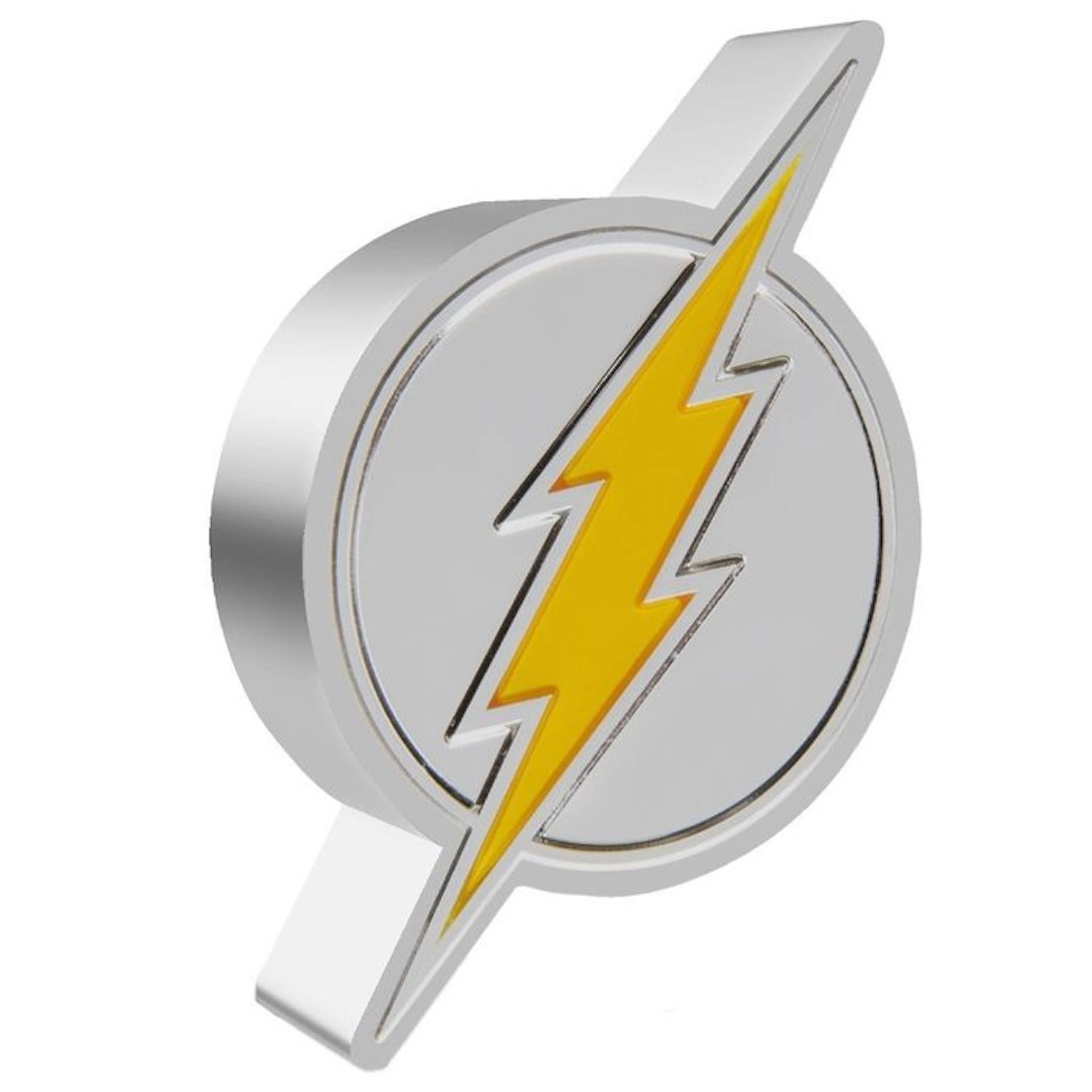 Niue. 2 Dollars 2021 DC Comics™ - The Flash™ Logo, 1 Oz (.999)