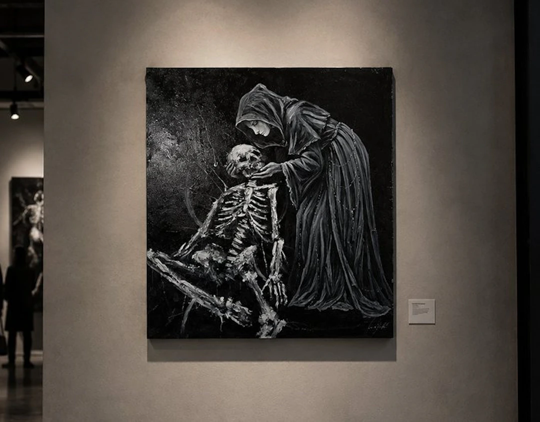 TheArtOfAGhost - Mors Amata Mea III (Anatomy of Emotion series) -XL