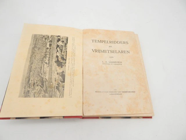 Langeveld - vrijmetselarij Tempelridders en Vrijmetselaren - 1925