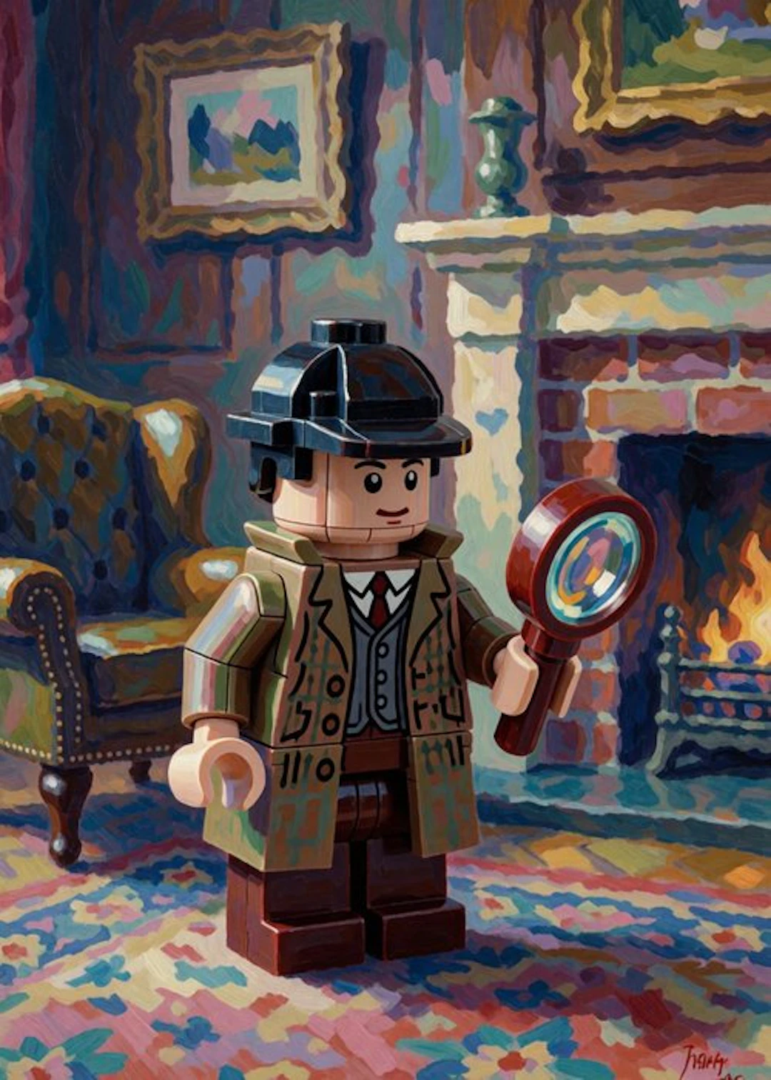 ssick lab - [XL MATTE PAPER] Baker Street Investigator