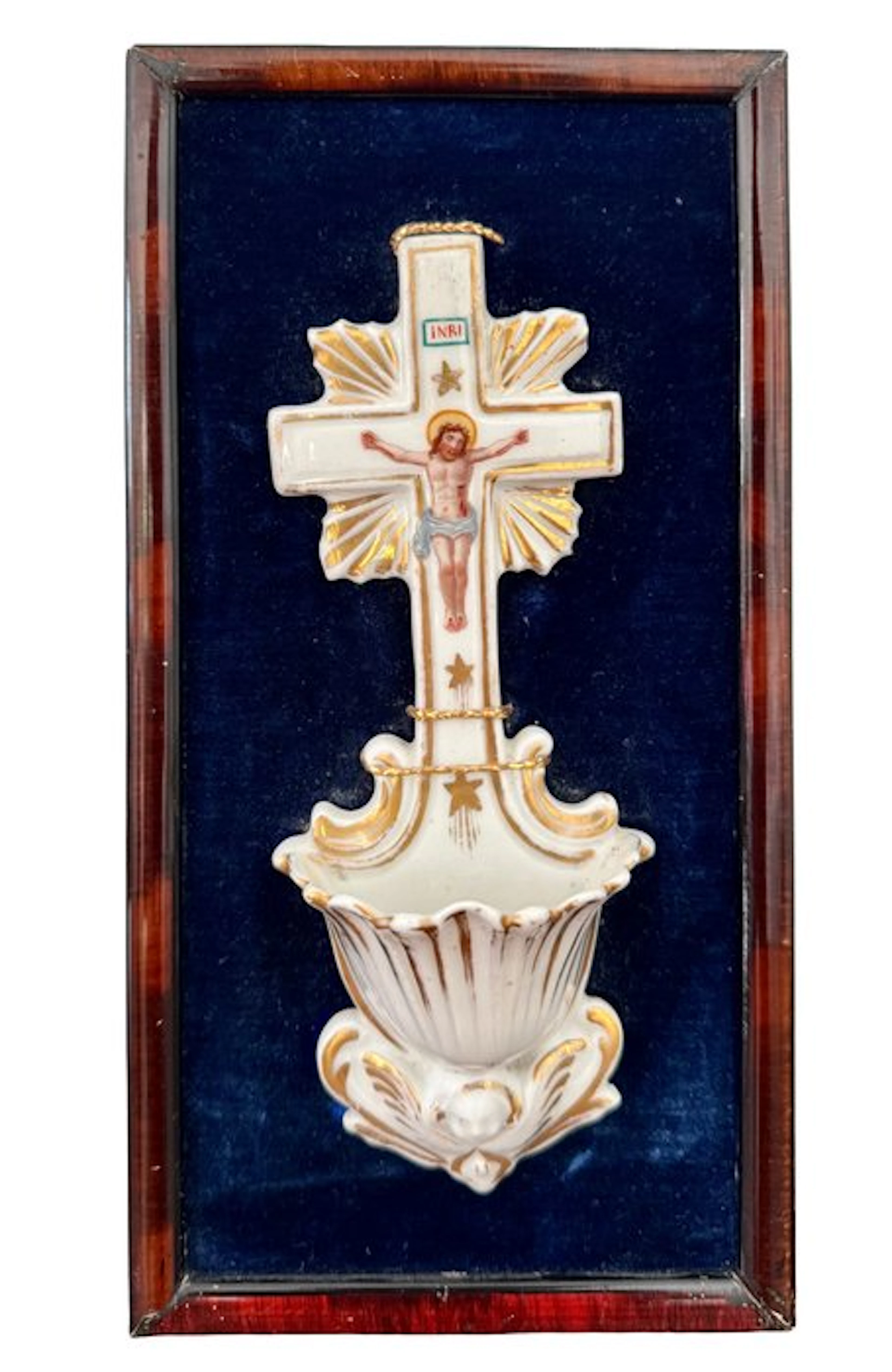Antique inspired Holy water font - 1850-1900 - from Chevet, or the