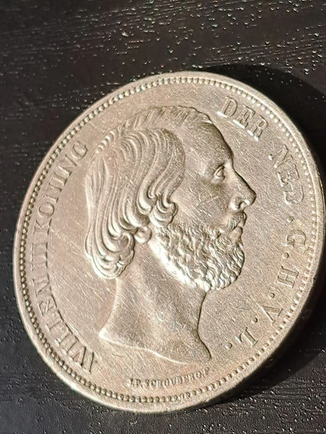 Netherlands. Willem III. 2 1/2 Gulden 1867 Prima- (No reserve price)