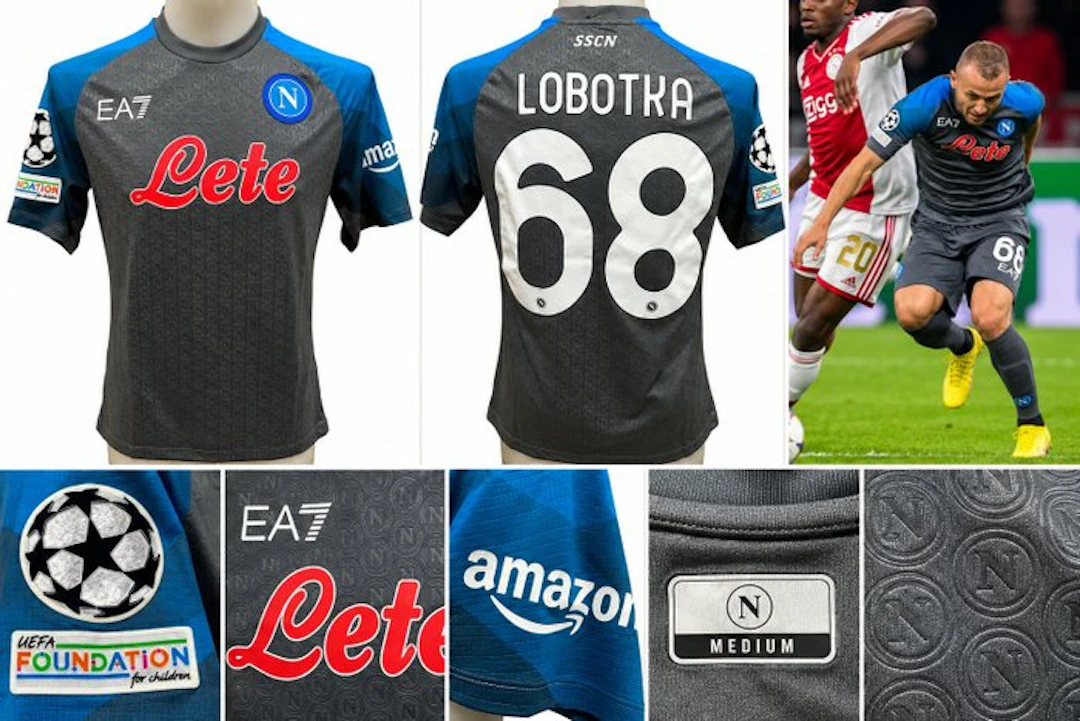 SSC Napoli – Lobotka #68 – Maglia Preparata Champions...