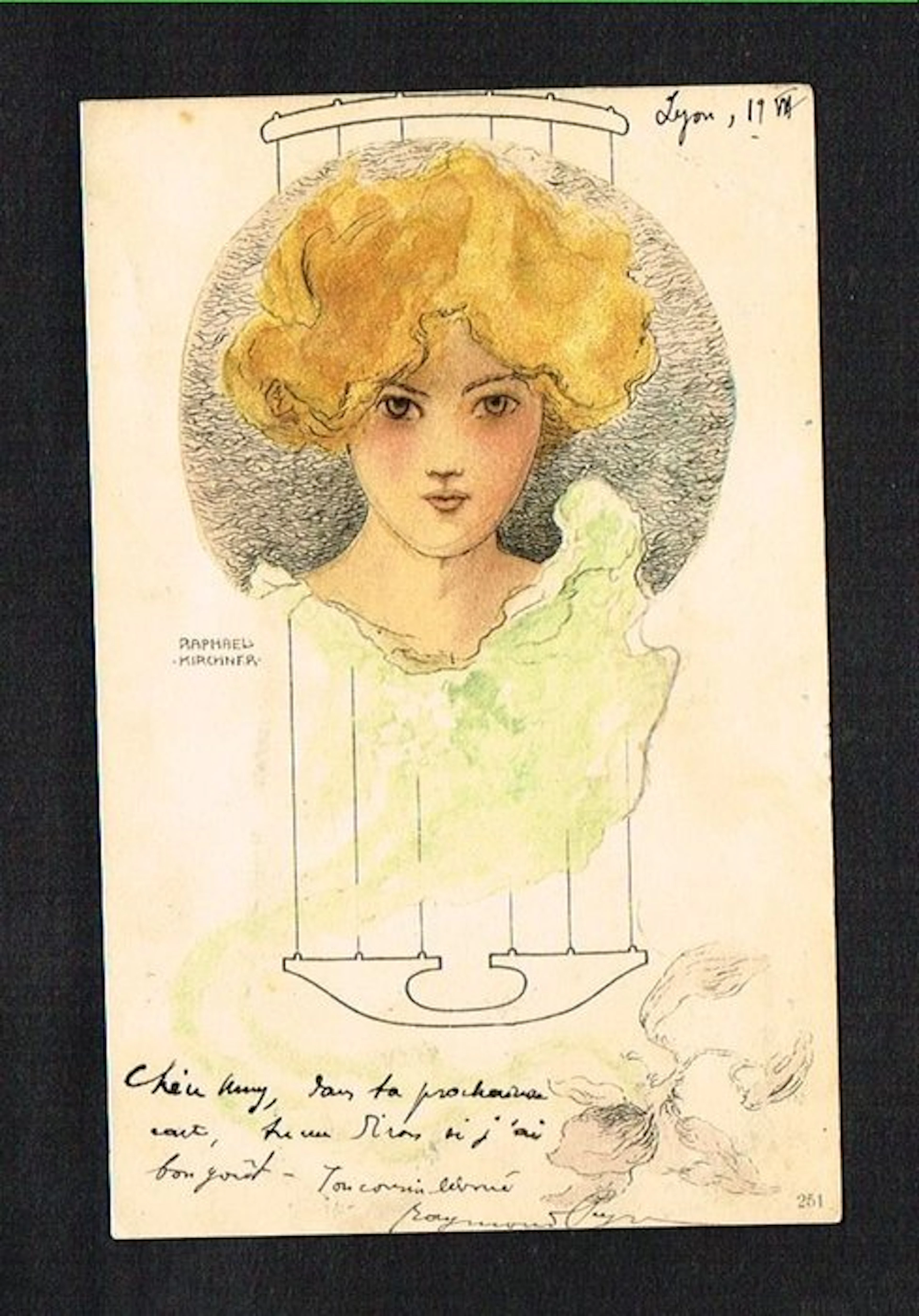 Raphaël Kirchner - Illustrator - Art Nouveau - Postcard...