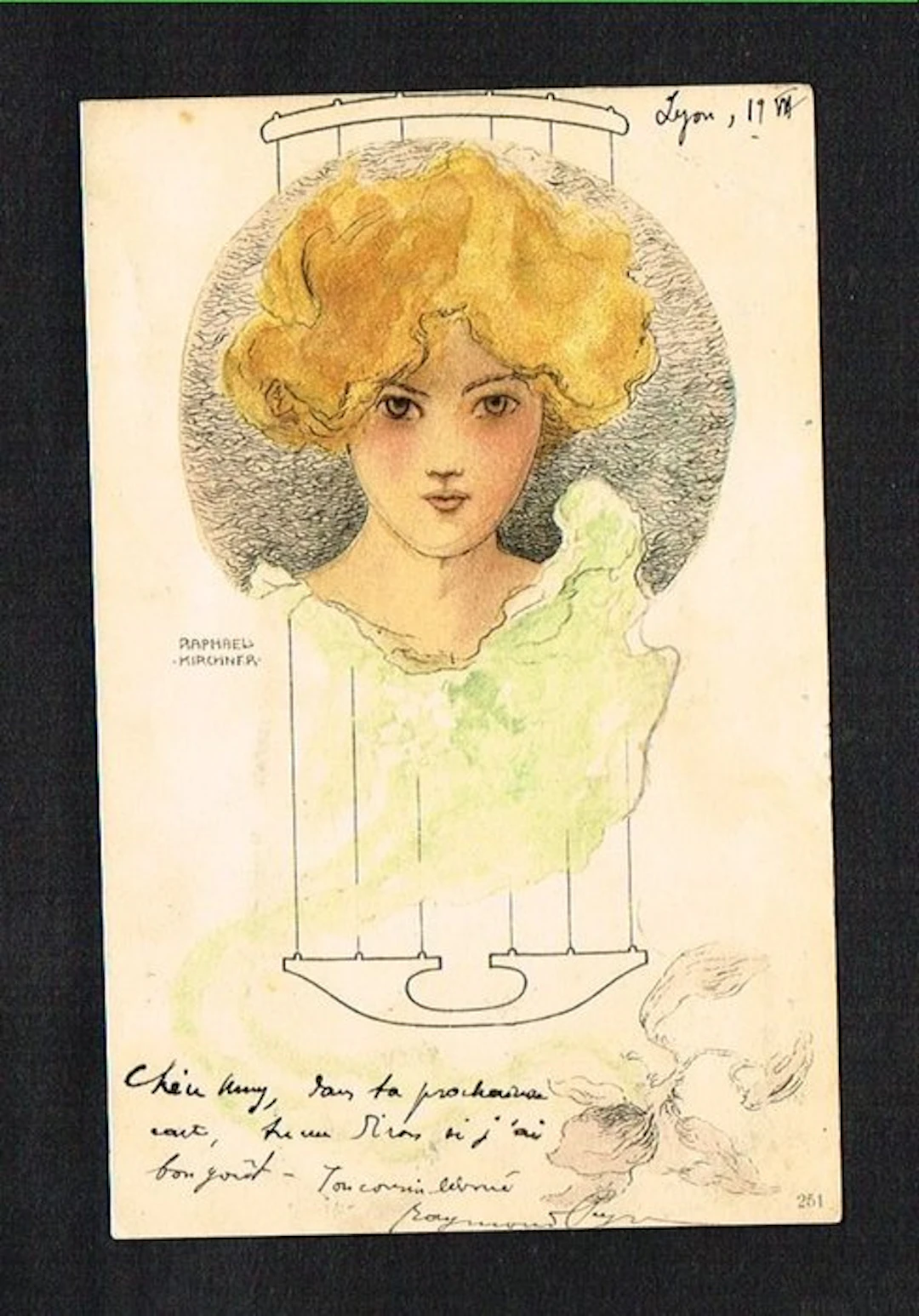 Raphaël Kirchner - Illustrator - Art Nouveau - Postcard...