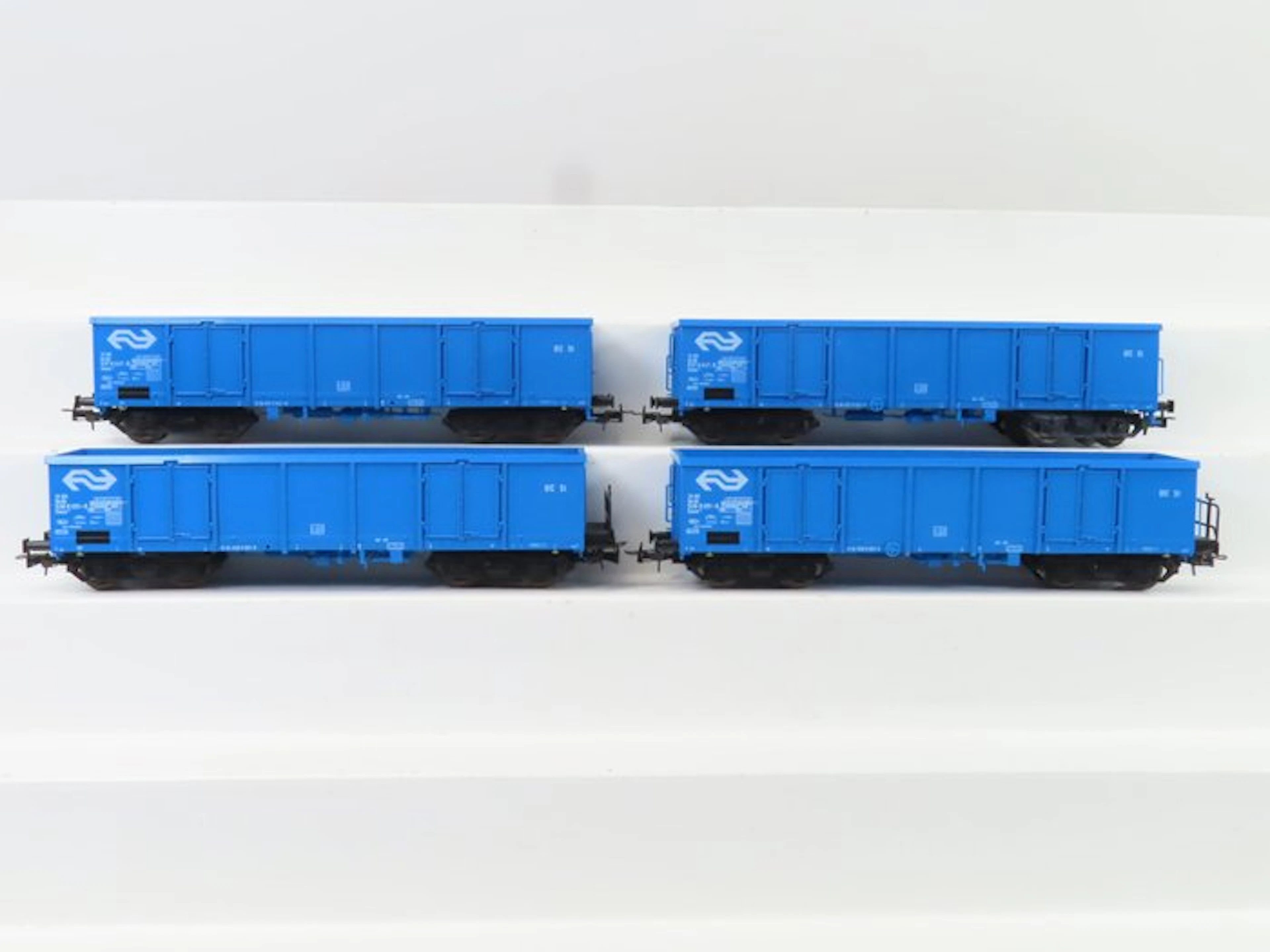 Liliput H0 - 244 41/244 45 - Model train freight carriage...