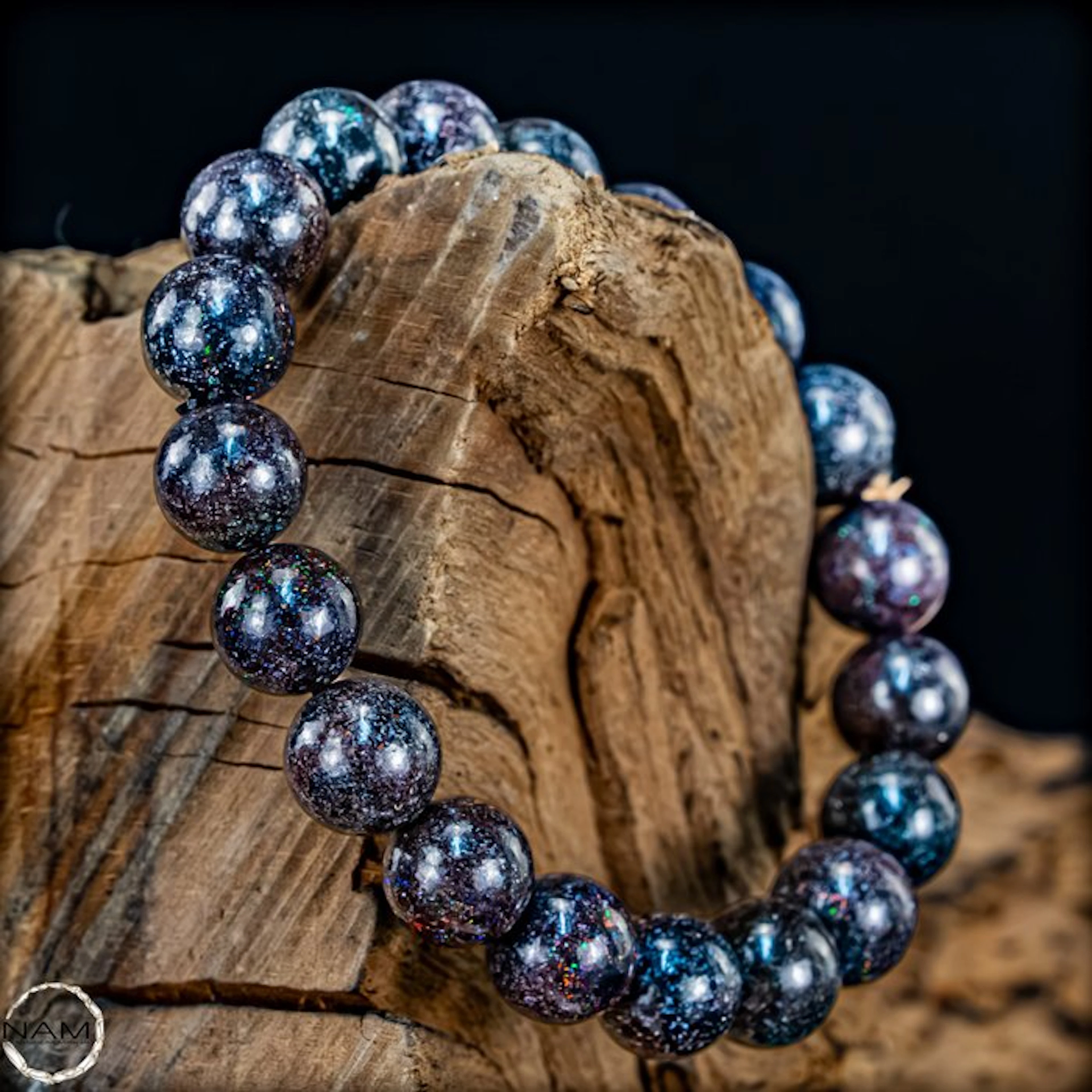 Australian Opal Gemstone Bracelet – Shimmering opal...