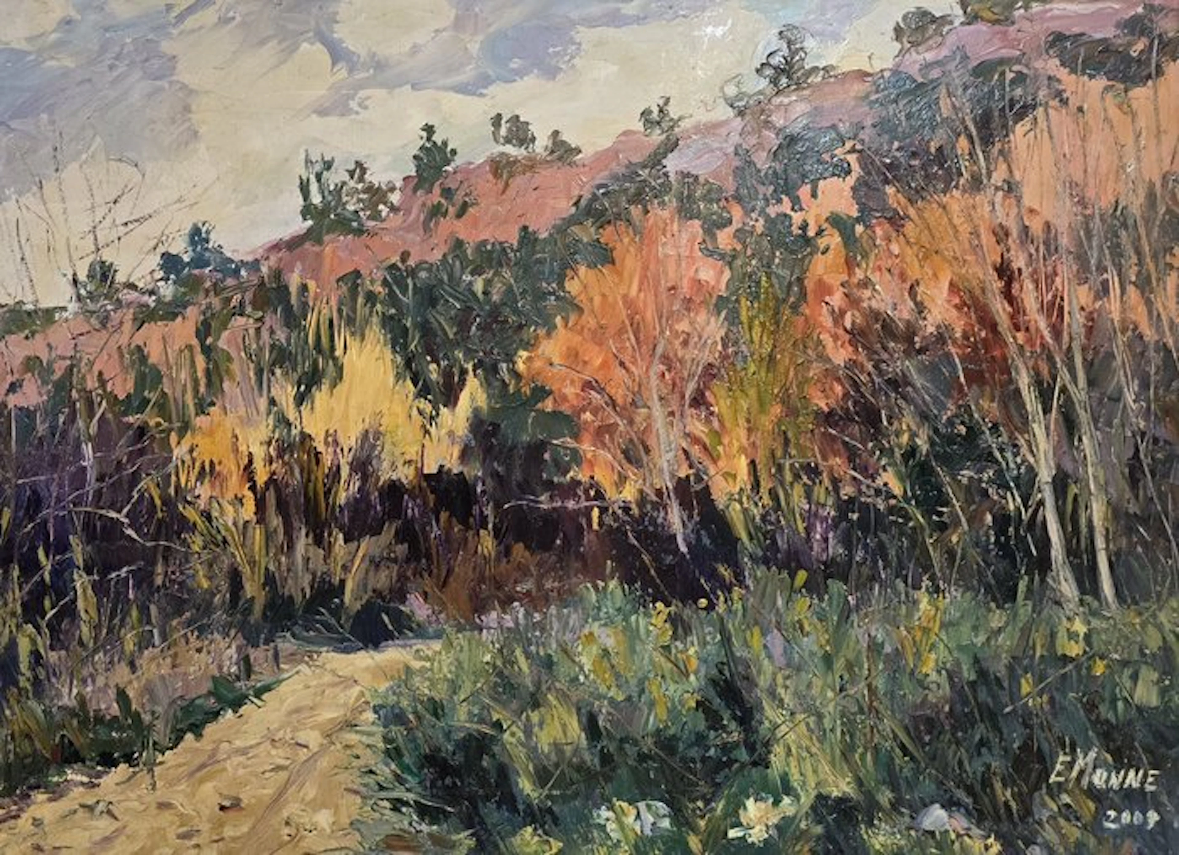 Enrique Munné (1880-1949) - El sendero de la ladera
