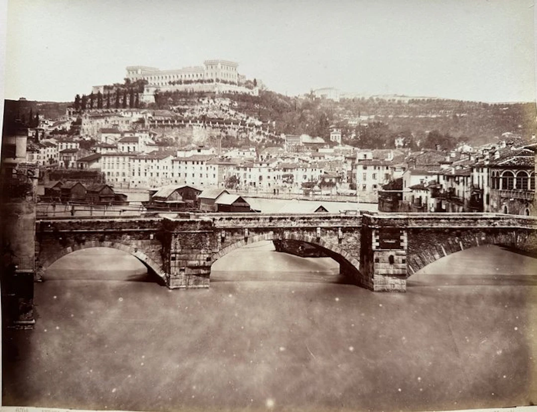 Giorgio Sommer - Verona - Coppia di Fotografie antiche dell’800