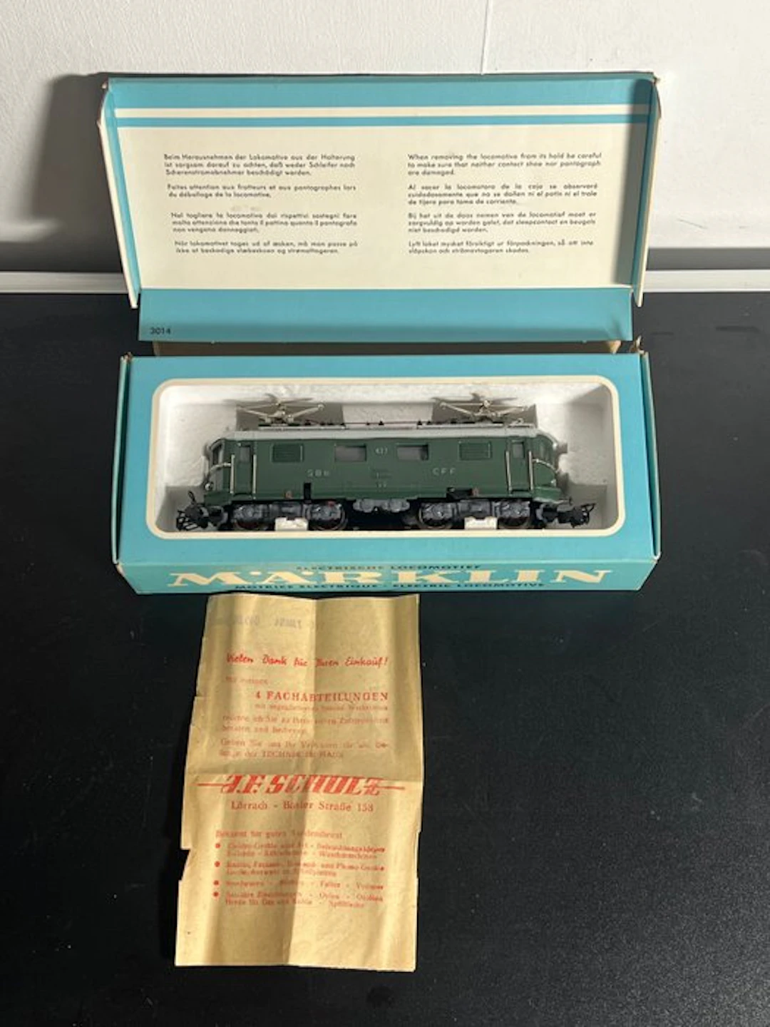 Märklin H0 - 3014 - Electric locomotive (1) - Re 4/4 I - SBB, CFF