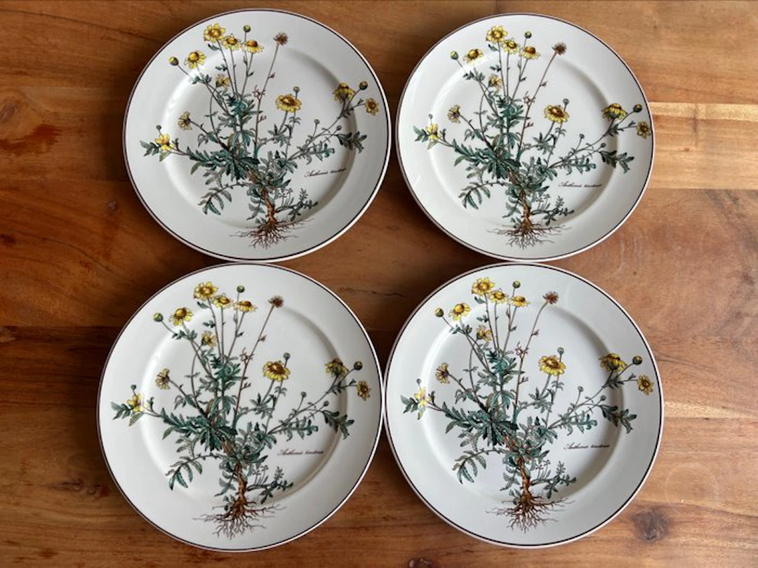 Villeroy & Boch - Table service (4) - Botanical plate - Porcelain
