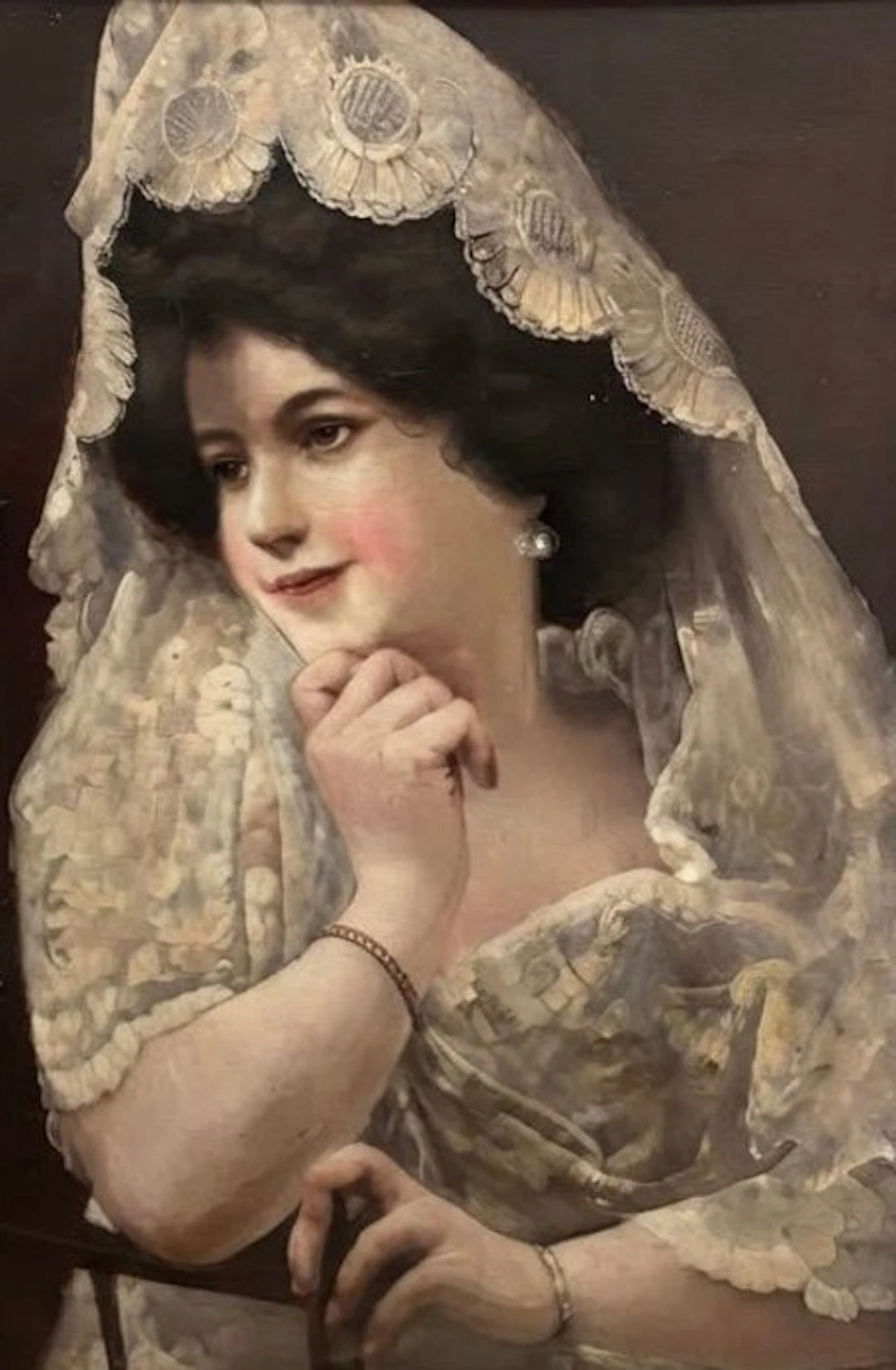 Circulo de ramon casas i carbó, Attributed to - Retrato de júlia peraire