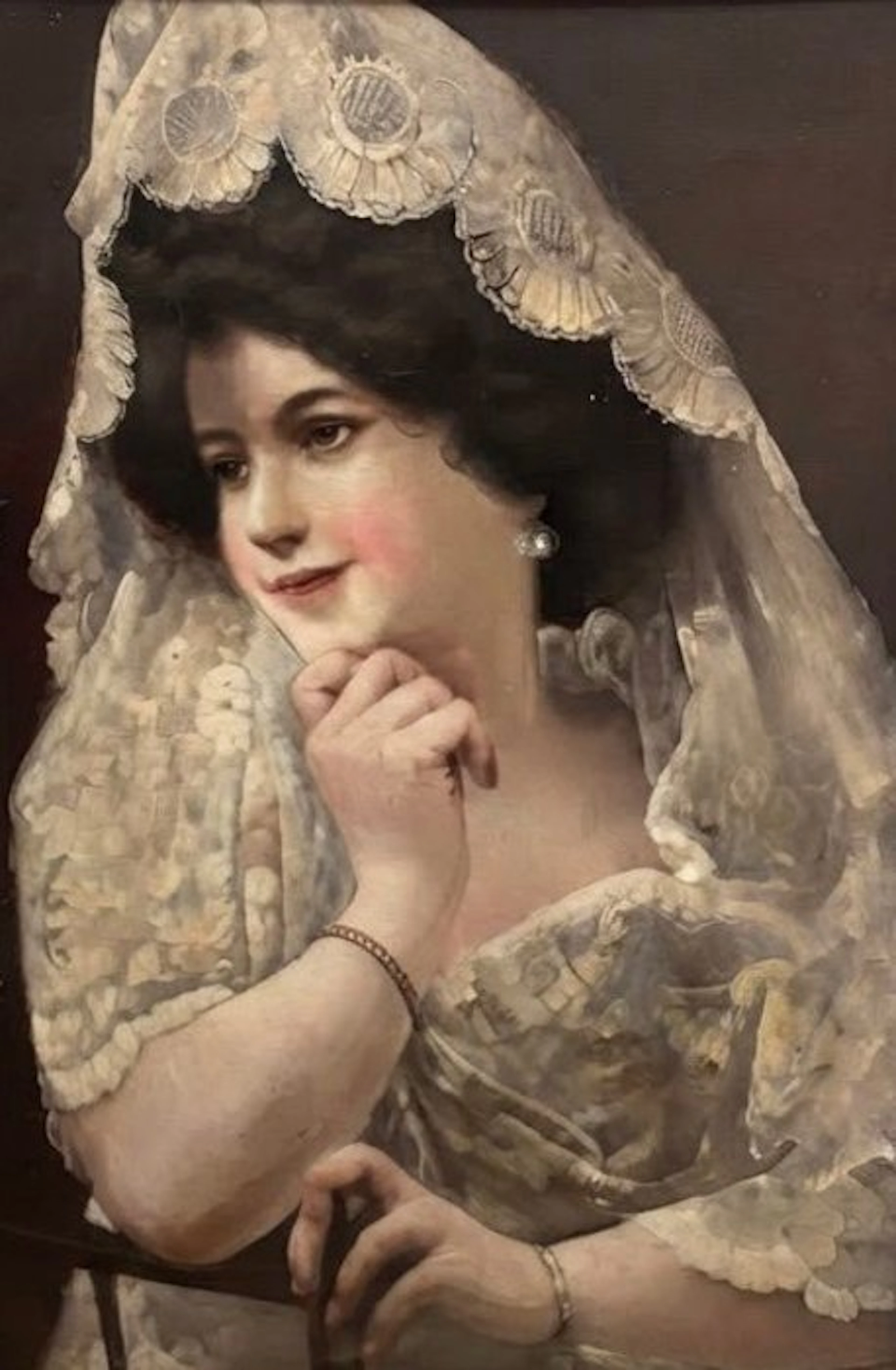 Circulo de ramon casas i carbó, Attributed to - Retrato de júlia peraire