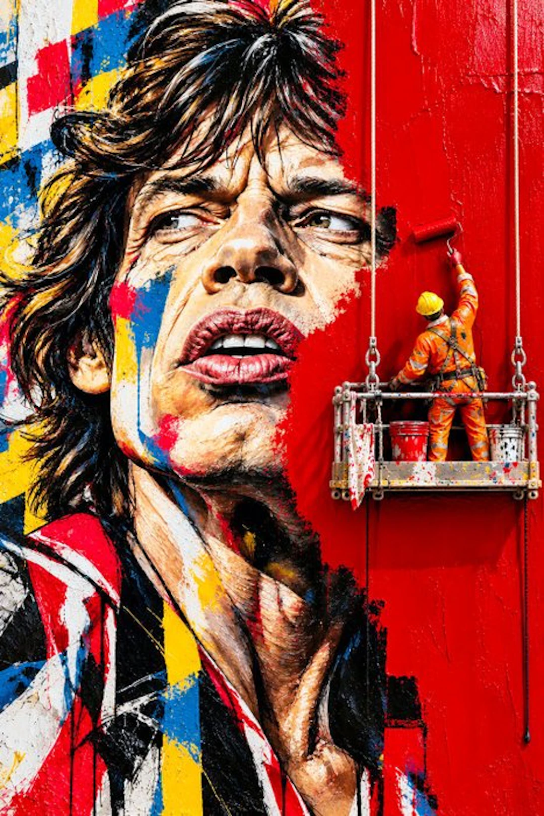 Jacon Art - Mick Jagger & Related - Paint It Red! - 1/7