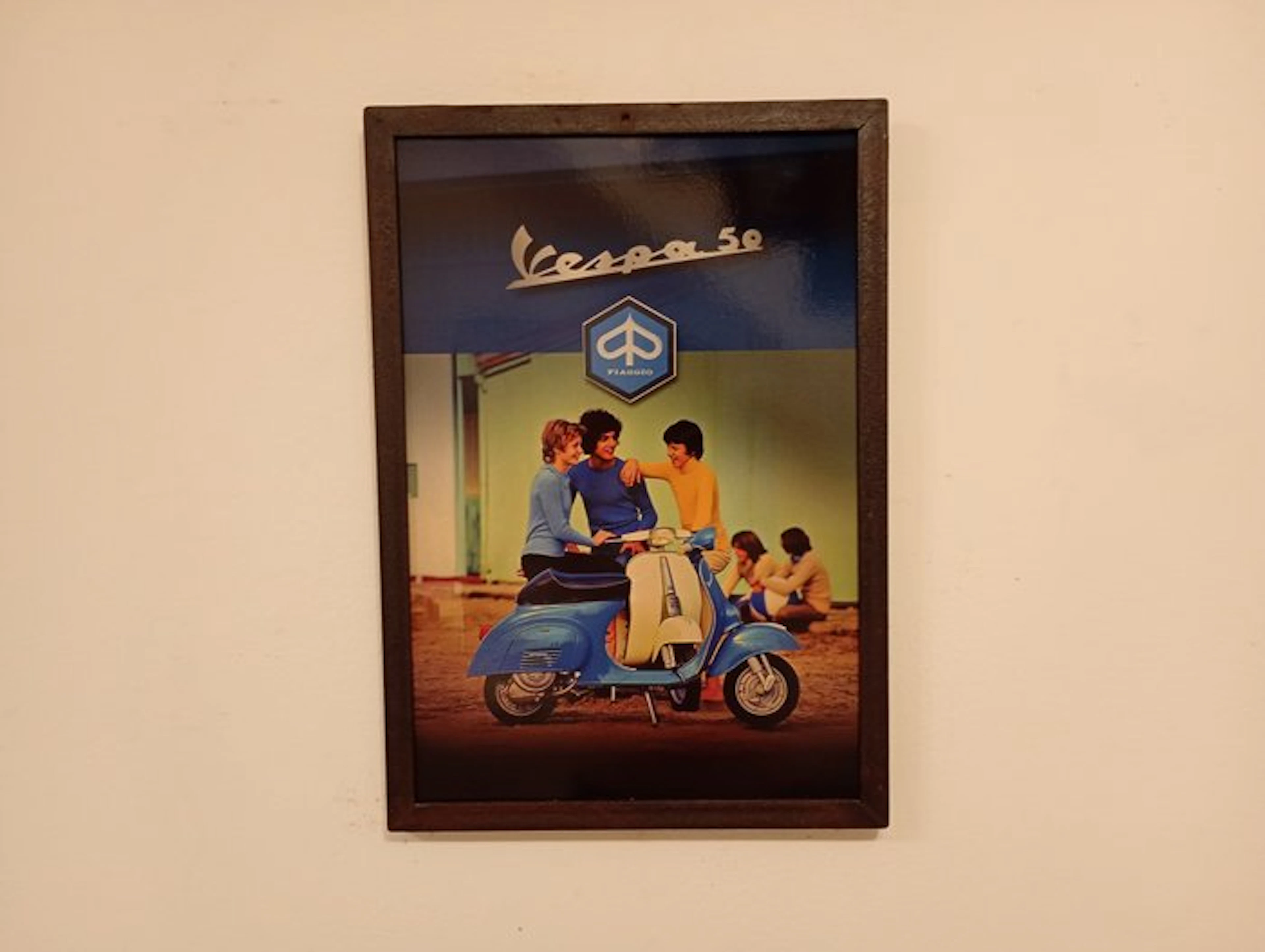 Vespa - Vespa 50 - leader - Advertising sign - Vespa 50 - Metal