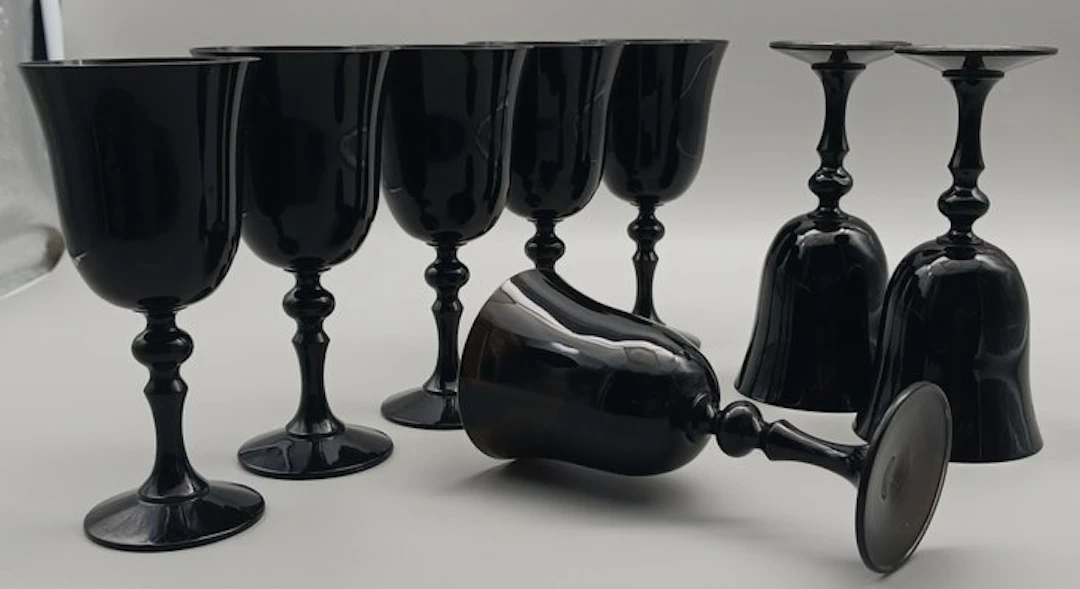 Cristalleria Empoli - Drinking set (8) - Glass / Crystal