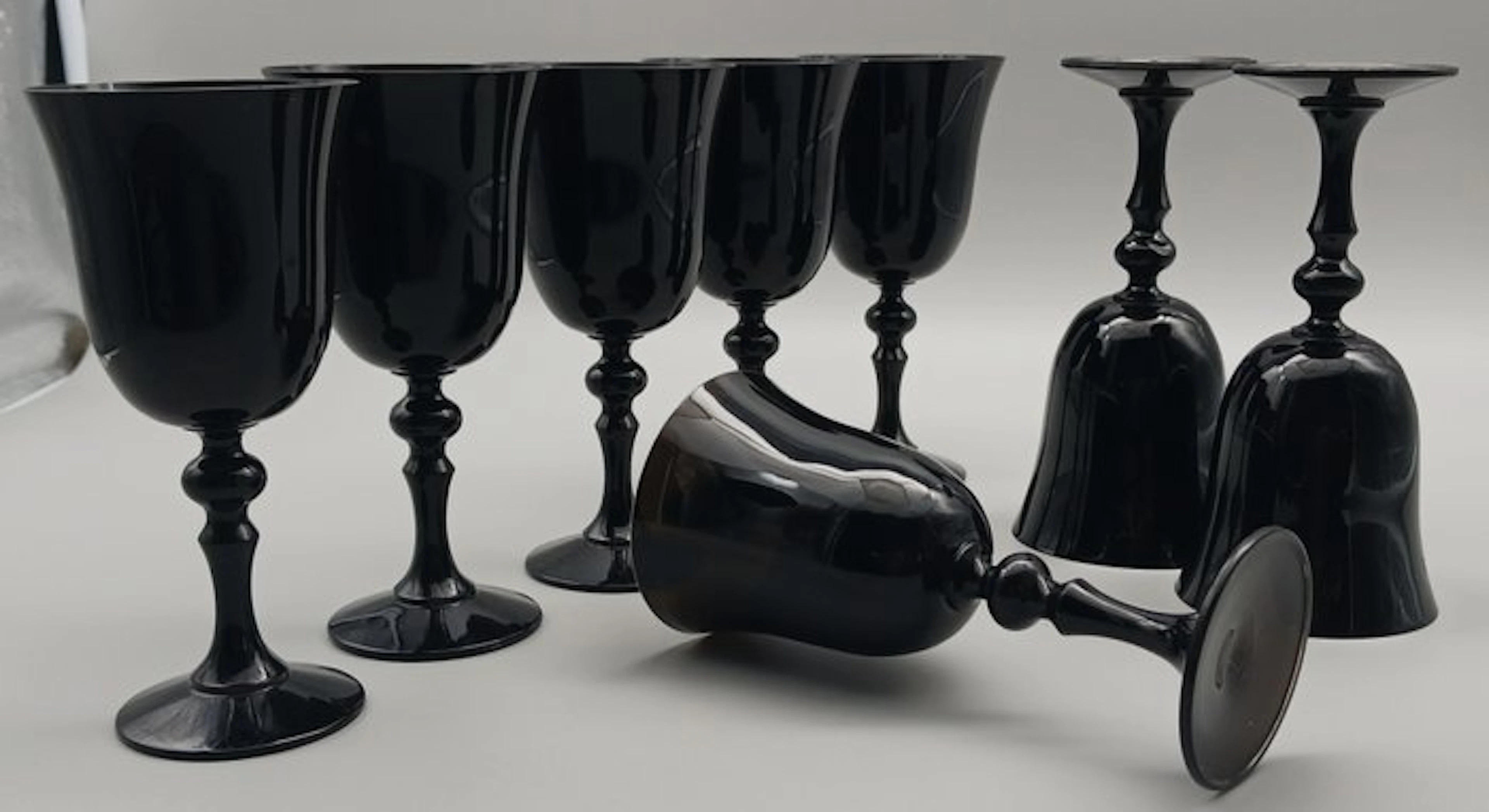Cristalleria Empoli - Drinking set (8) - Glass / Crystal