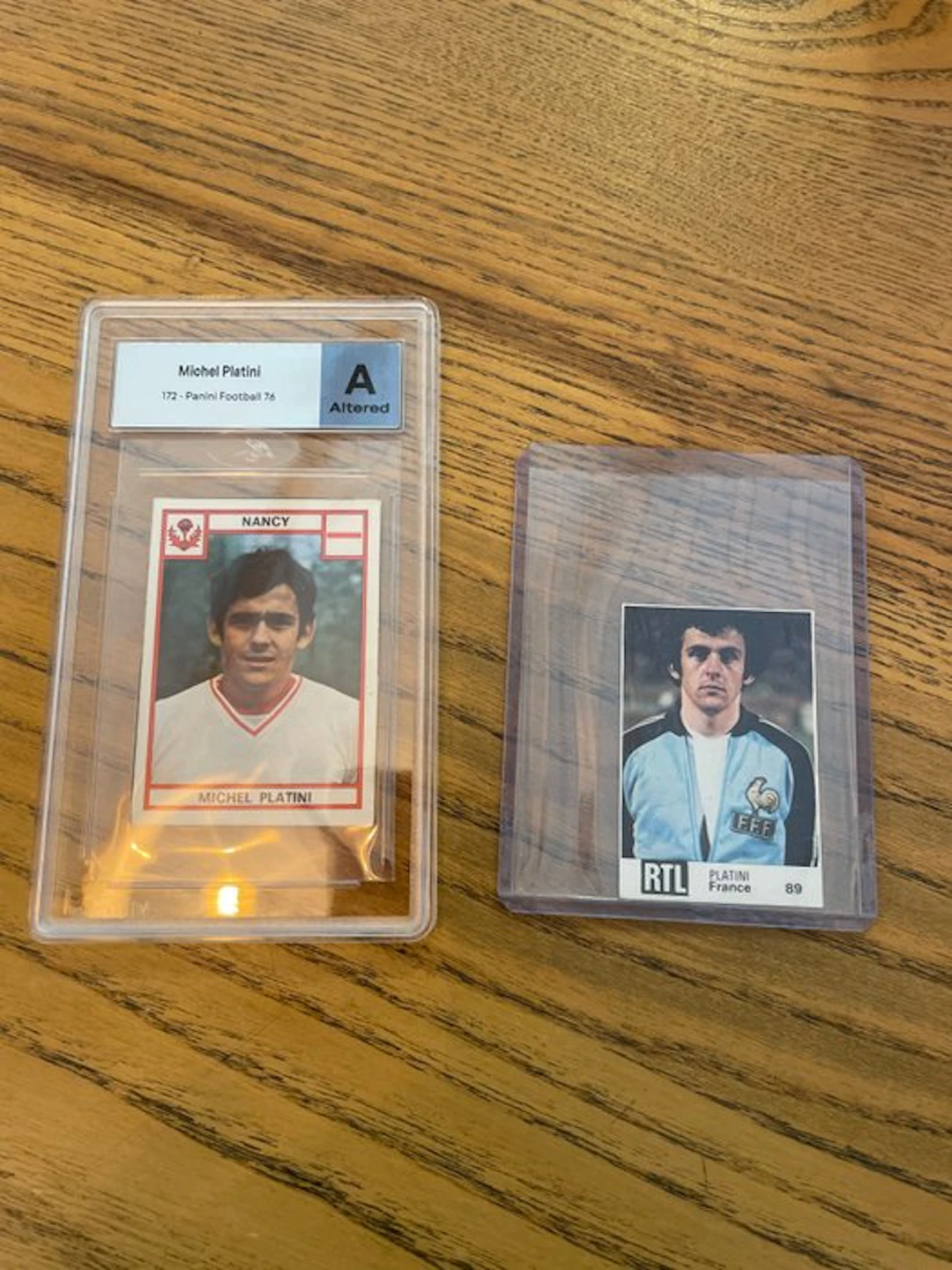 Panini michel plat - 2 Sticker - Excellent (EX)