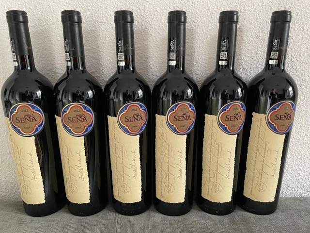 2022 Viña Seña , Mondavi & Chadwick - Aconcagua Valley - 6 Bottles (0.75L)