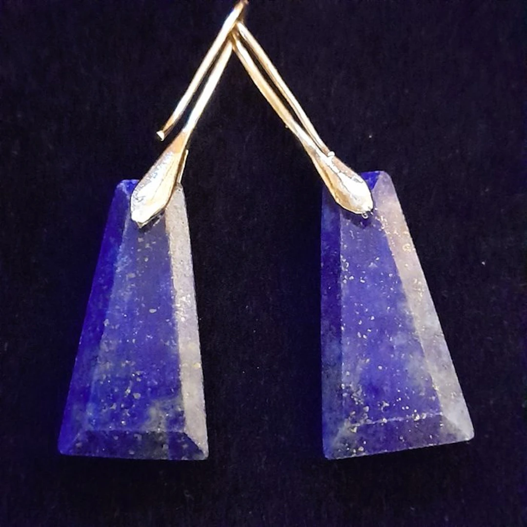 Lapis lazuli - Beautiful earrings made of natural lapis lazuli