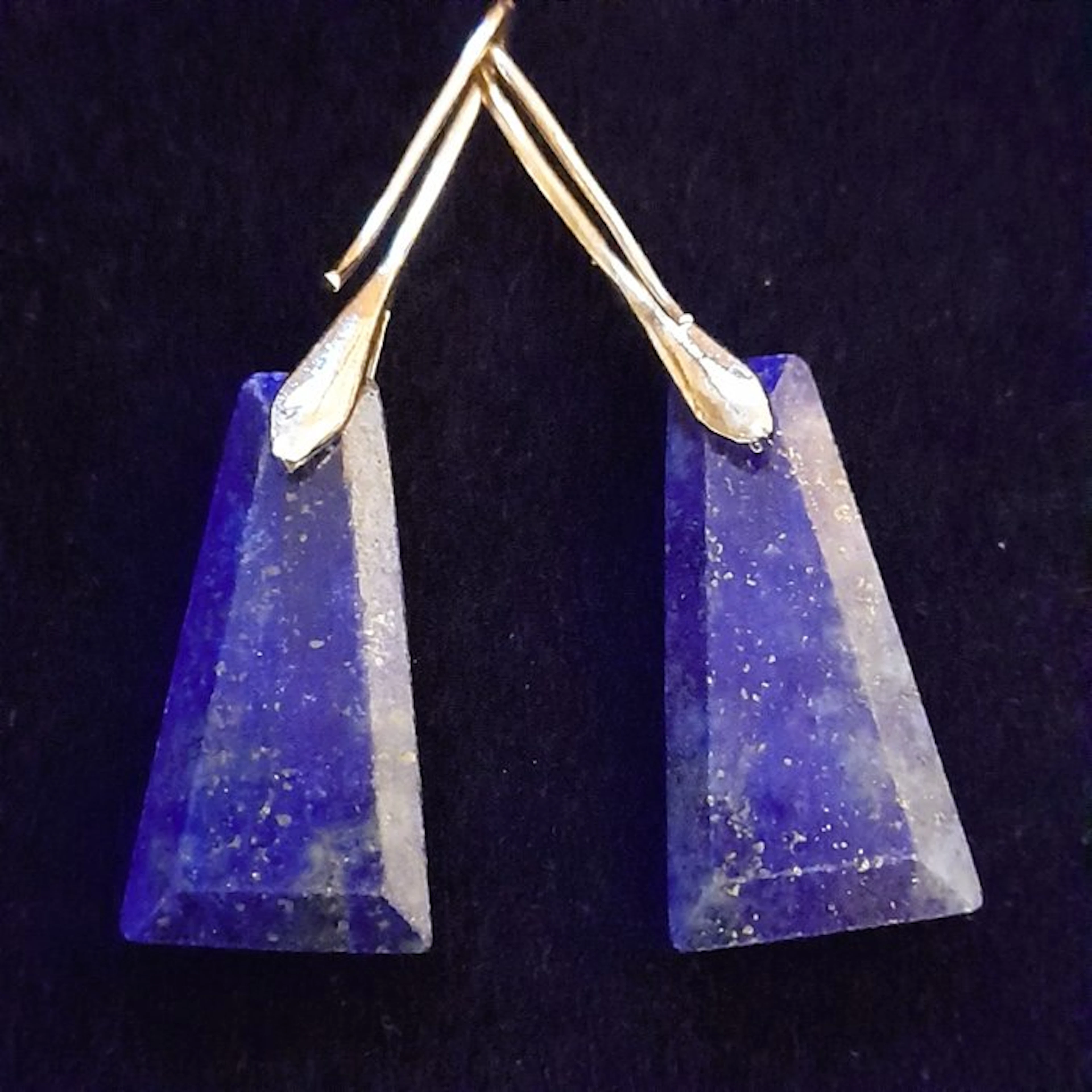 Lapis lazuli - Beautiful earrings made of natural lapis lazuli