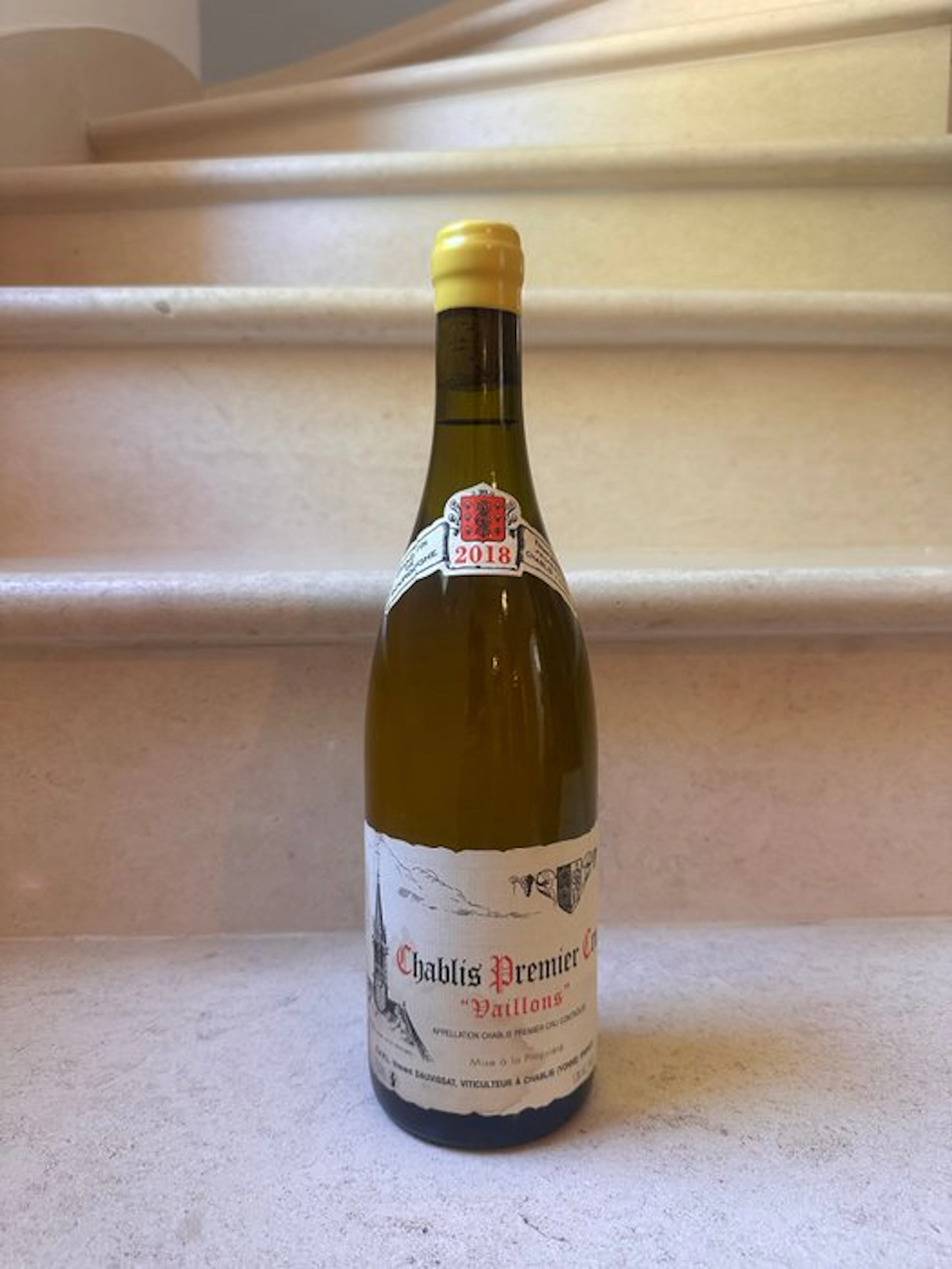 2018 Domaine Vincent Dauvissat, "Vaillons" - Chablis 1er Cru - 1 Bottle (0.75L)