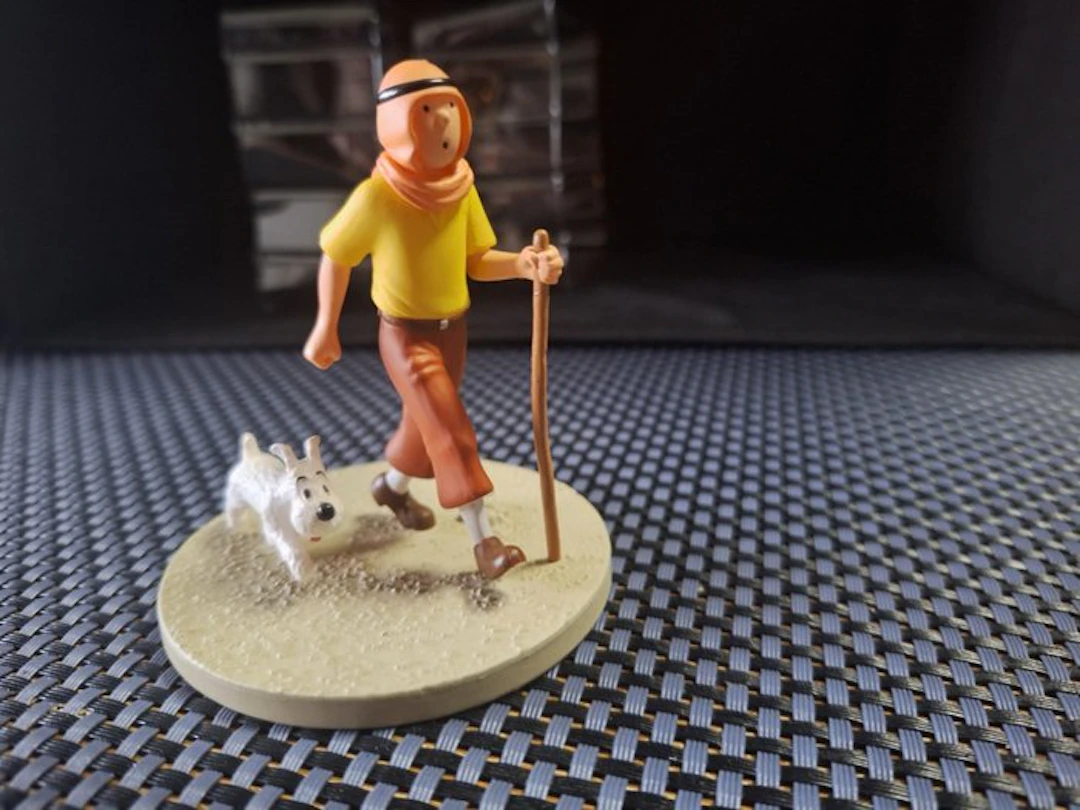 Figurine - Diorama Moiulinsart - Tintin Oriental - Plastic, Resin