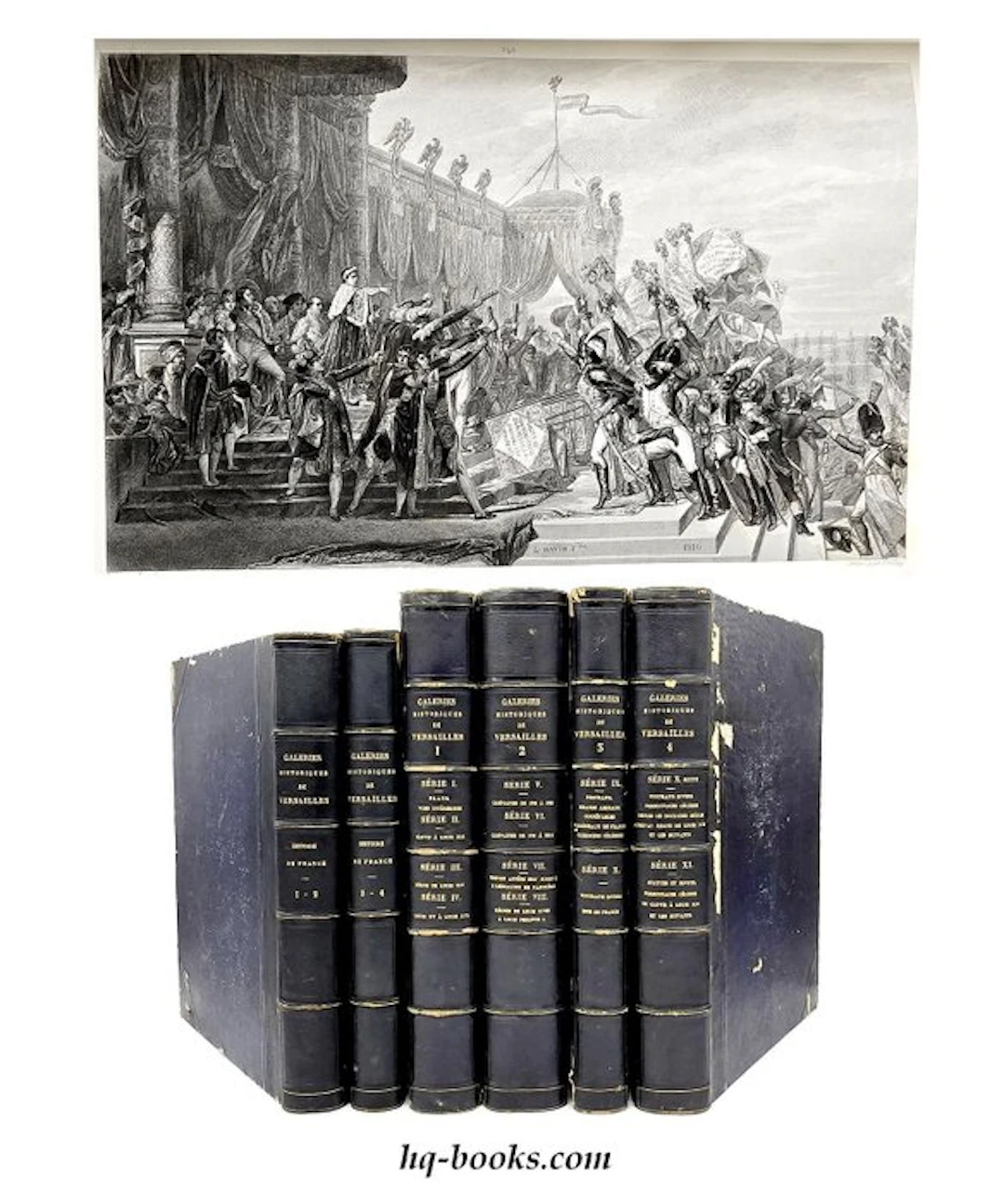 Gavard - Galeries historiques de Versailles + Histoire de France - 1838-1841