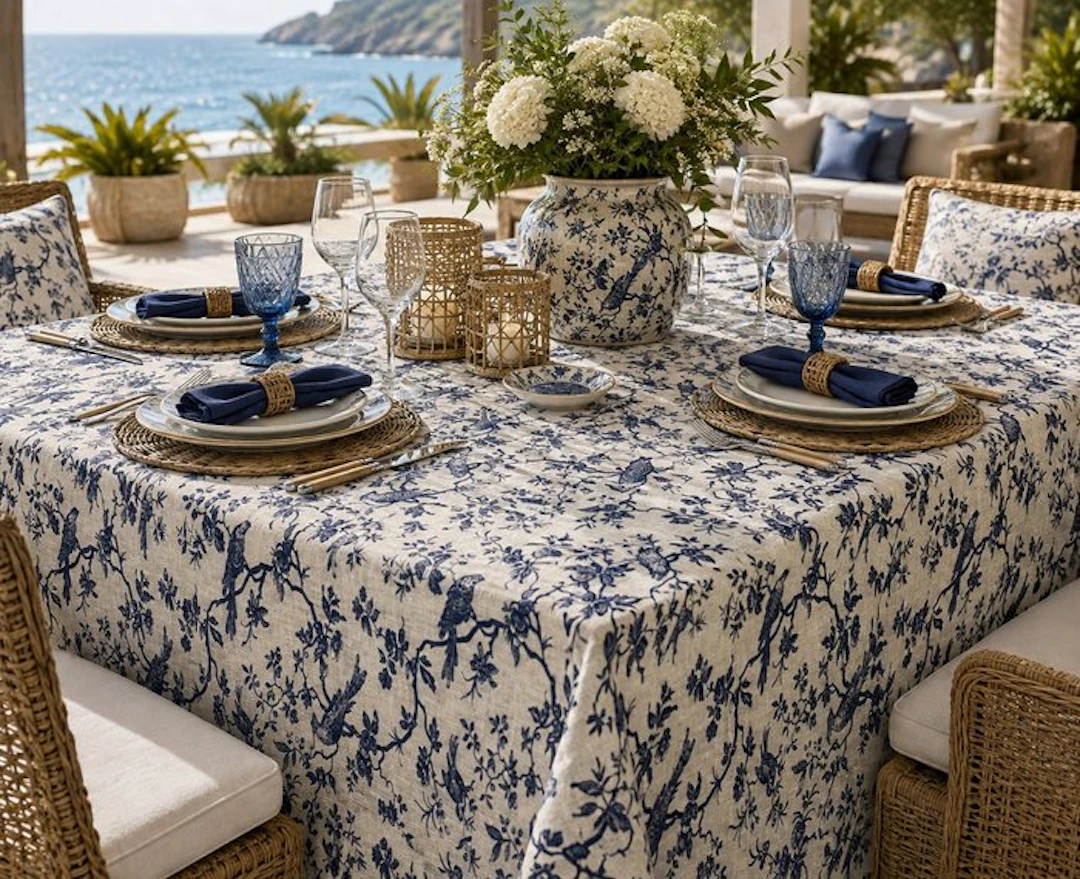 Exotic from the East - Tablecloth - 250 cm - 130 cm