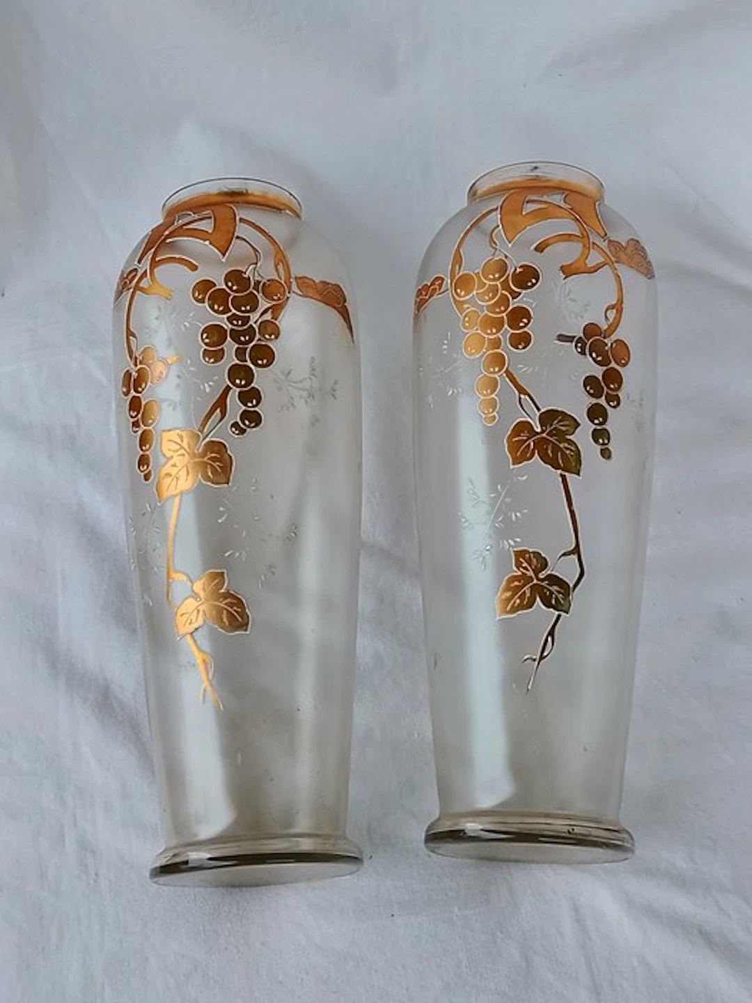 Vase (2) - Glass - Art Nouveau