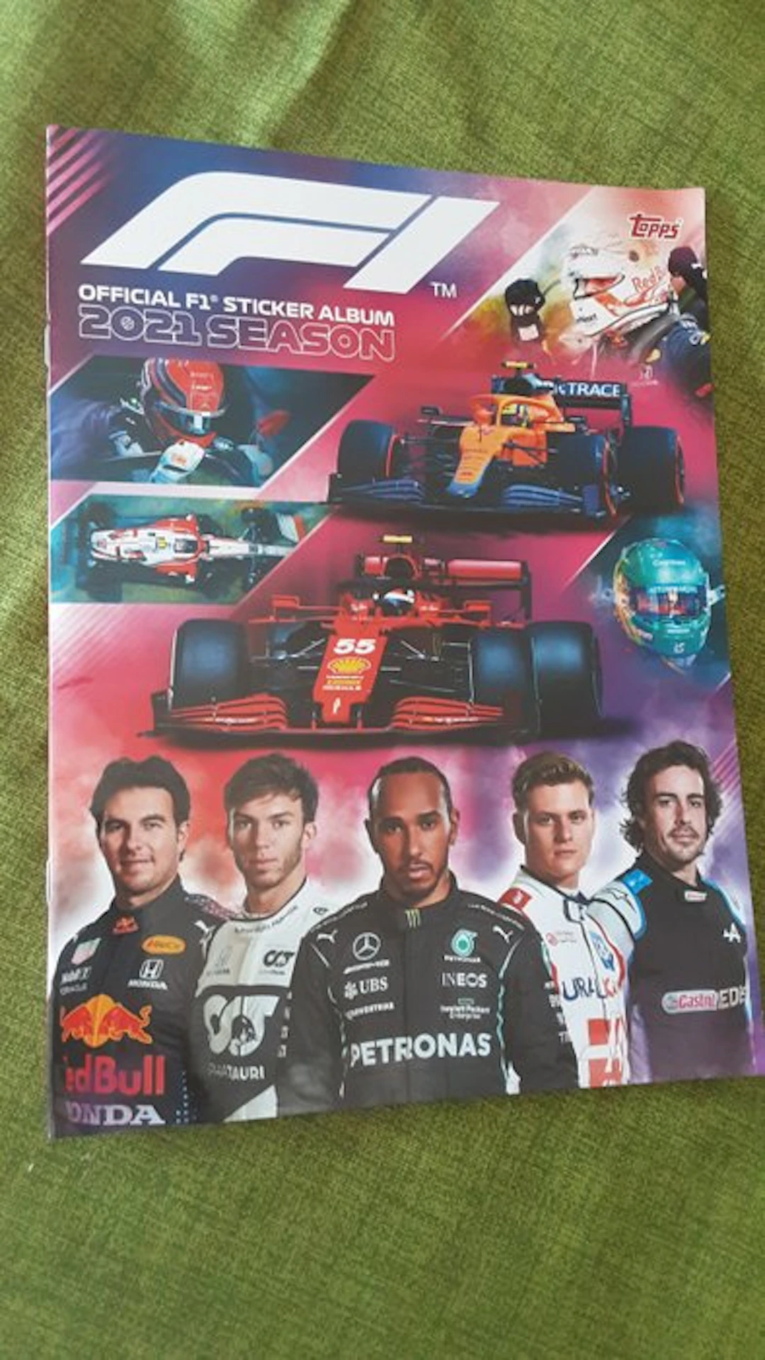 2021 Topps F1 Max Verstappen Figurine omaggio - 1...