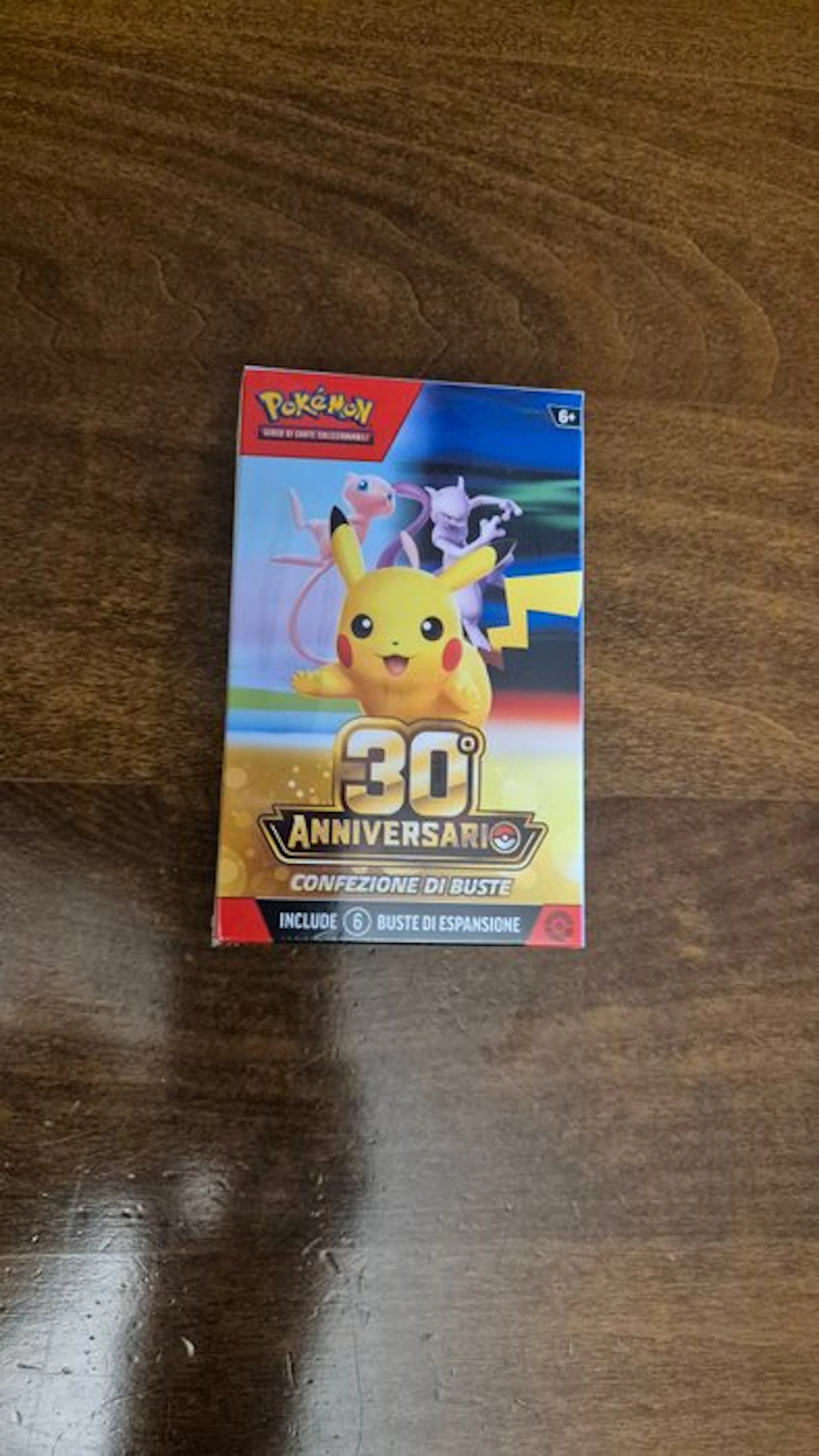 Pokémon - 1 Booster bundle - Bundle da 6 bustine del 30th Anniversario
