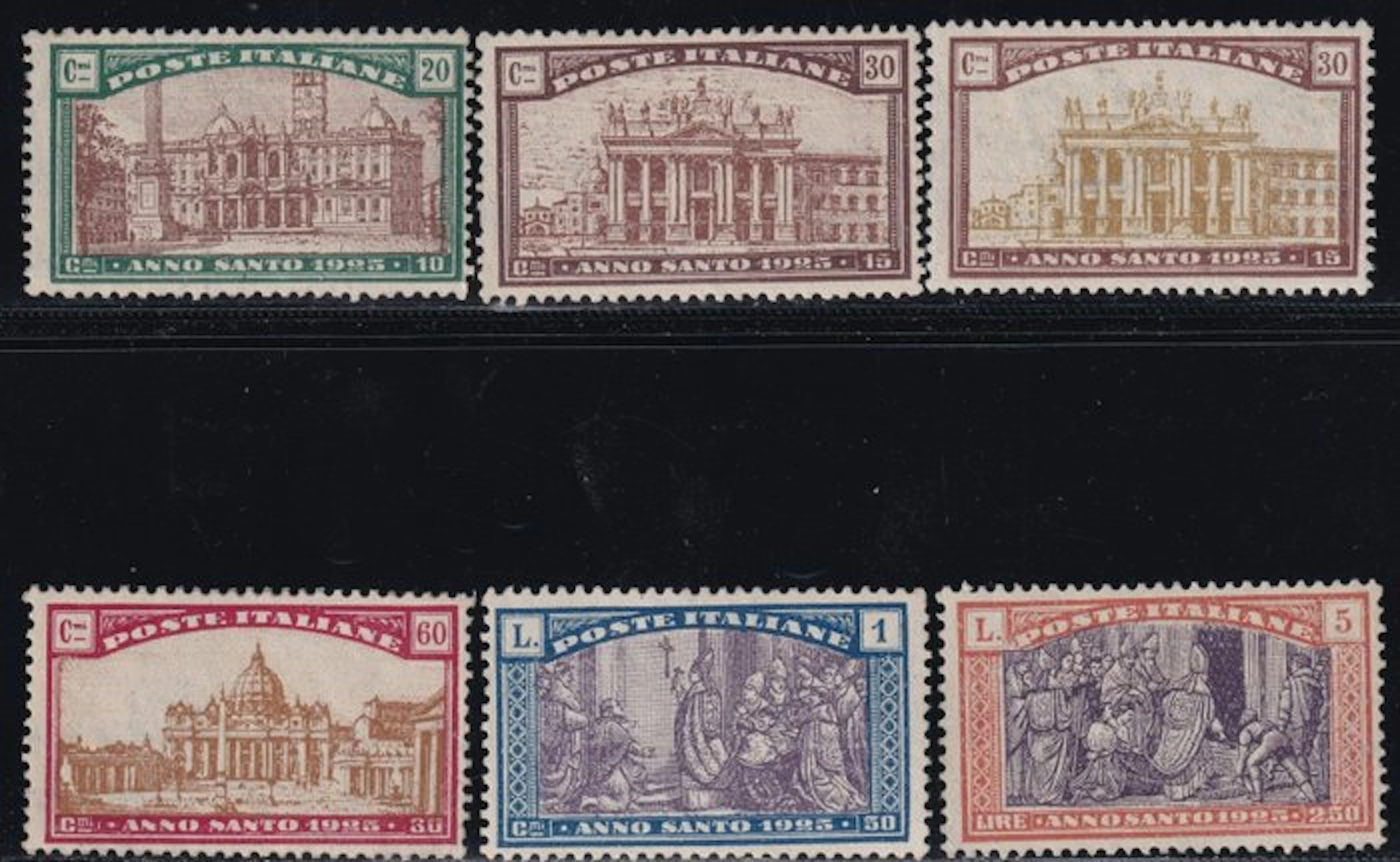 Italy Kingdom 1924/42 - 10 complete sets with intact Military Post