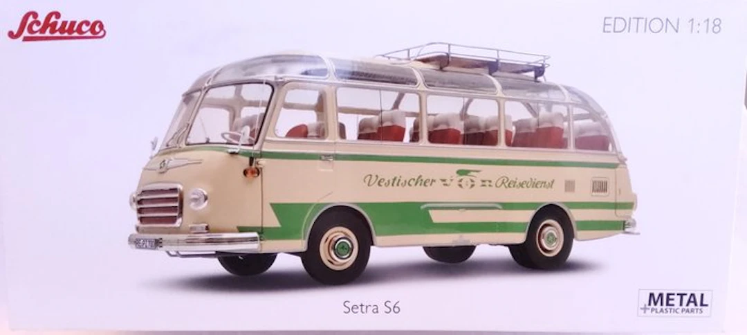 Schuco 1:18 - Model bus - Setra S6 Reisebus OVP-1954 - Limited 750 pcs (2011)