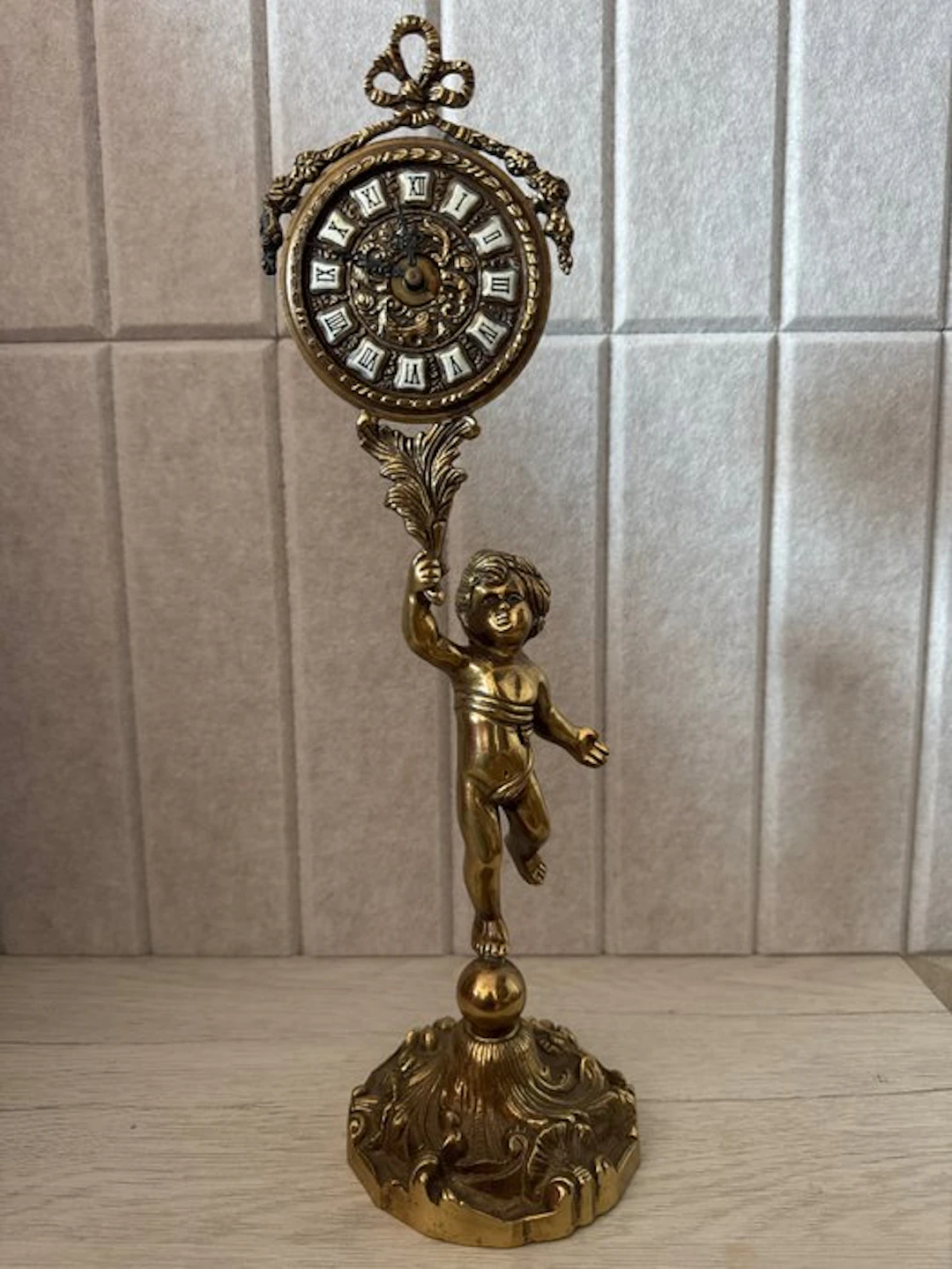 Mantel clock - Bronze - 1960-1970