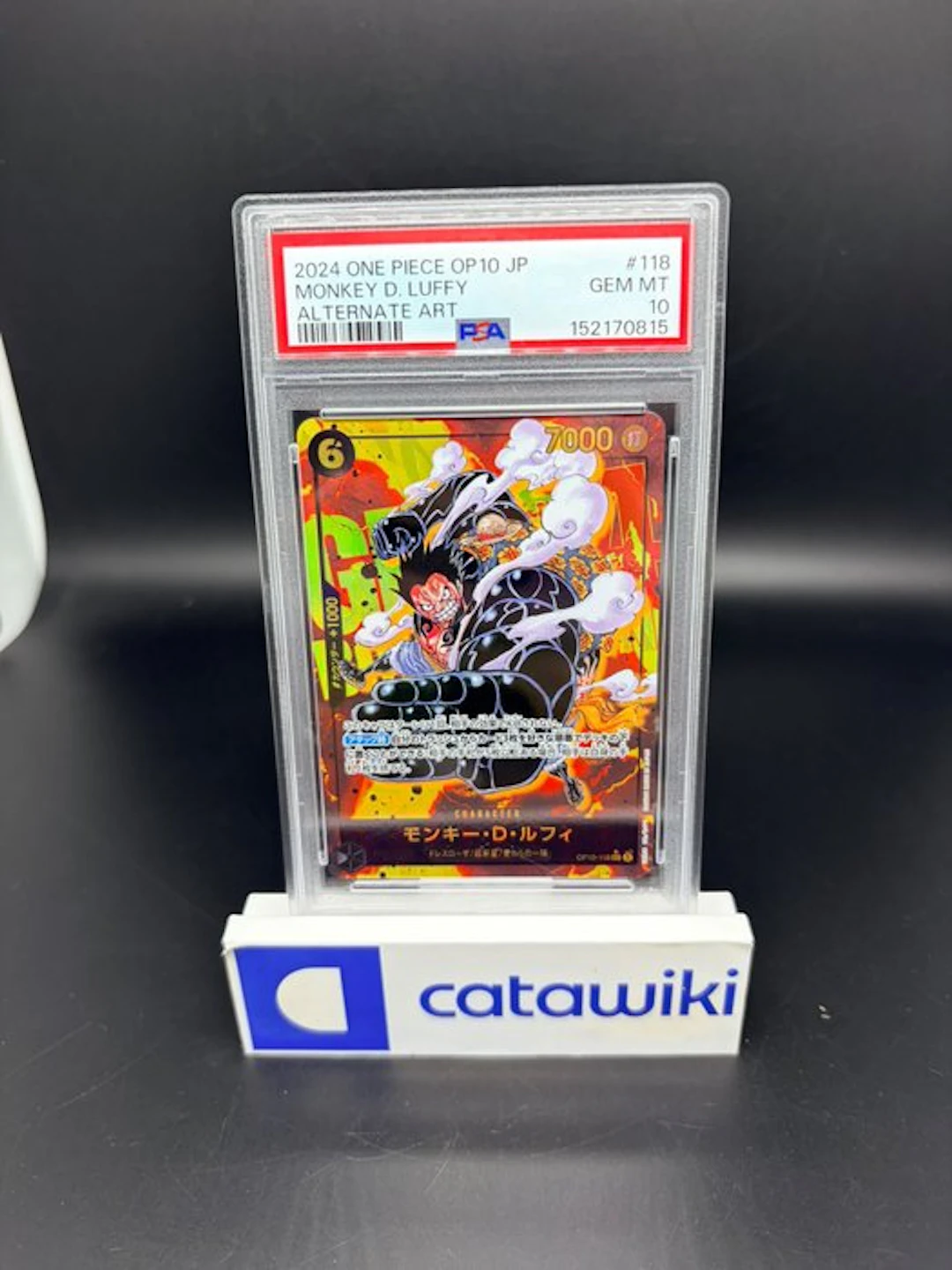 One Piece - 1 Graded card - Monkey D