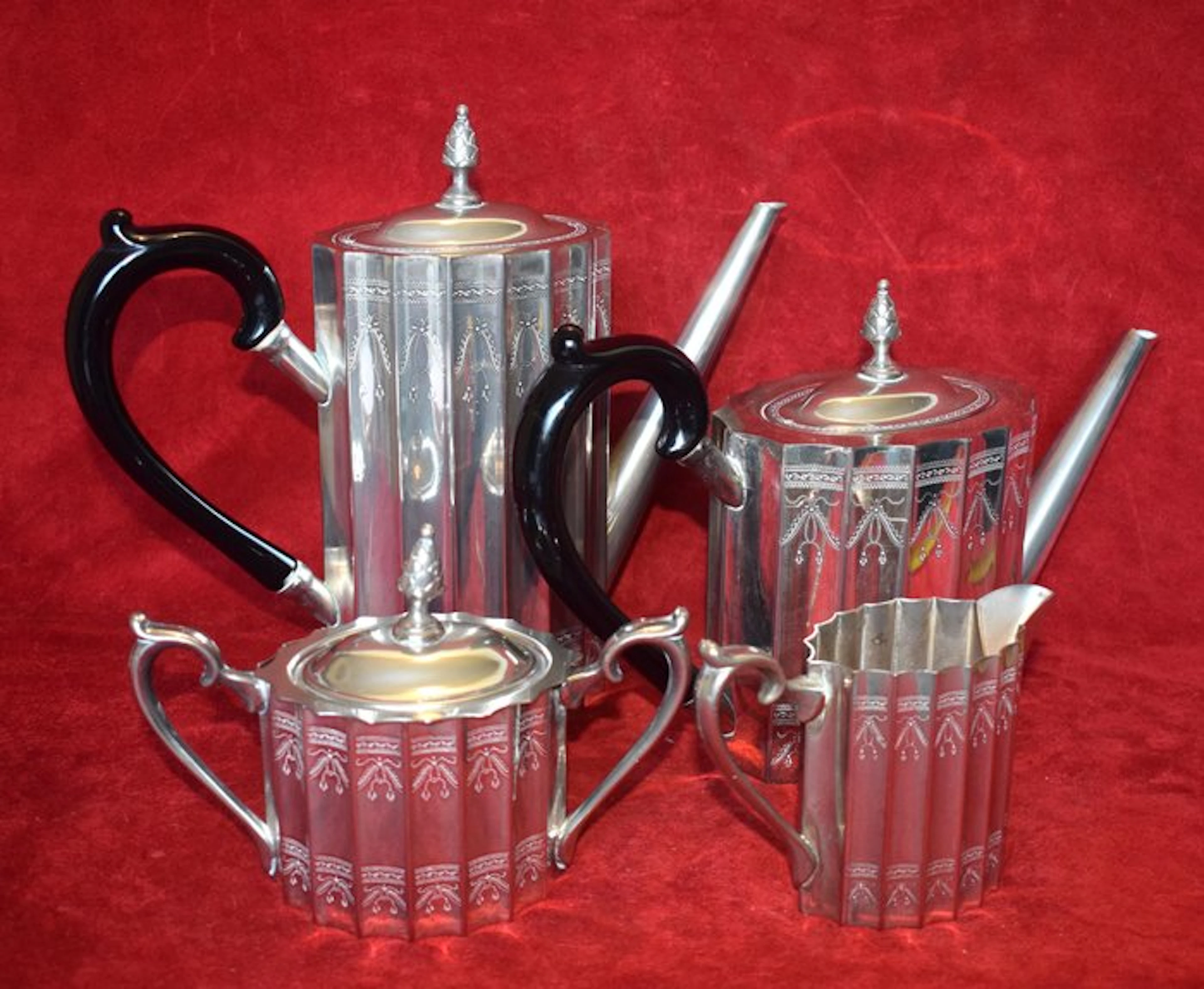 Tea service (4) - Lovely tea/coffee service - Godinger...