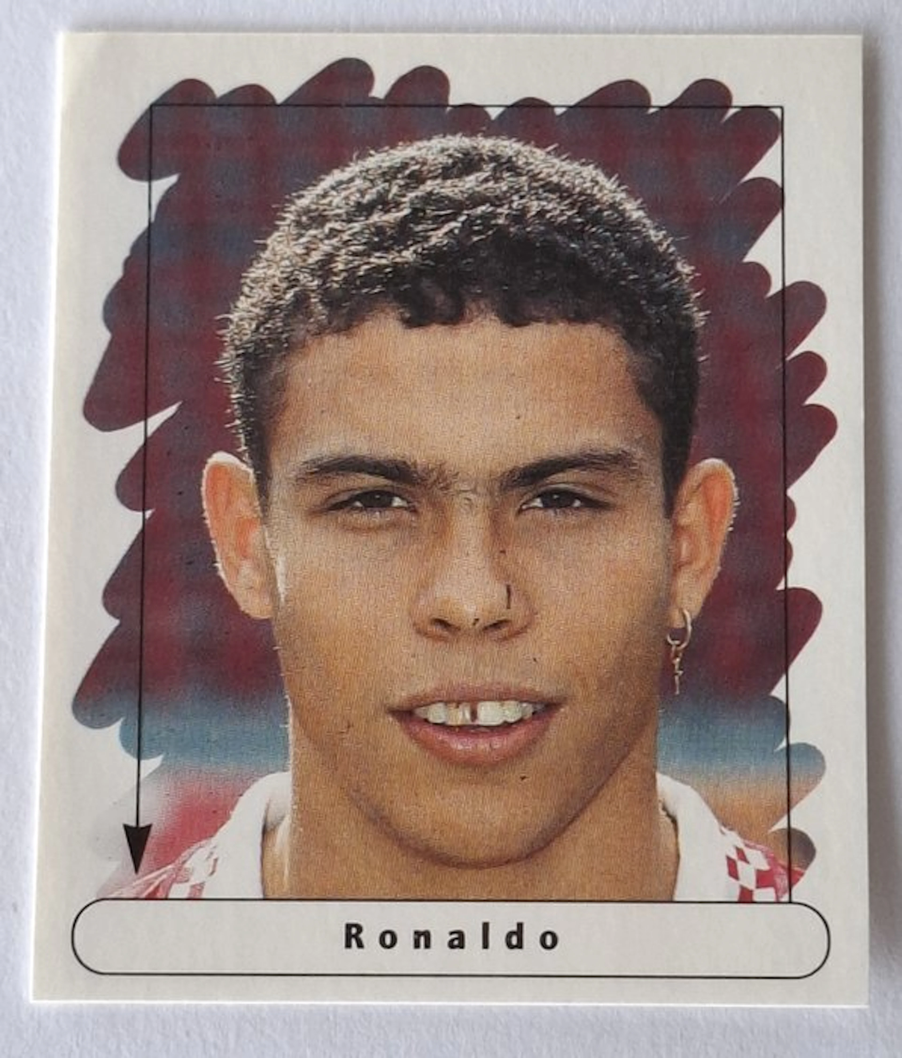 Junior Stickers 1995 Ronaldo Nazário ROOKIE Year - #118...