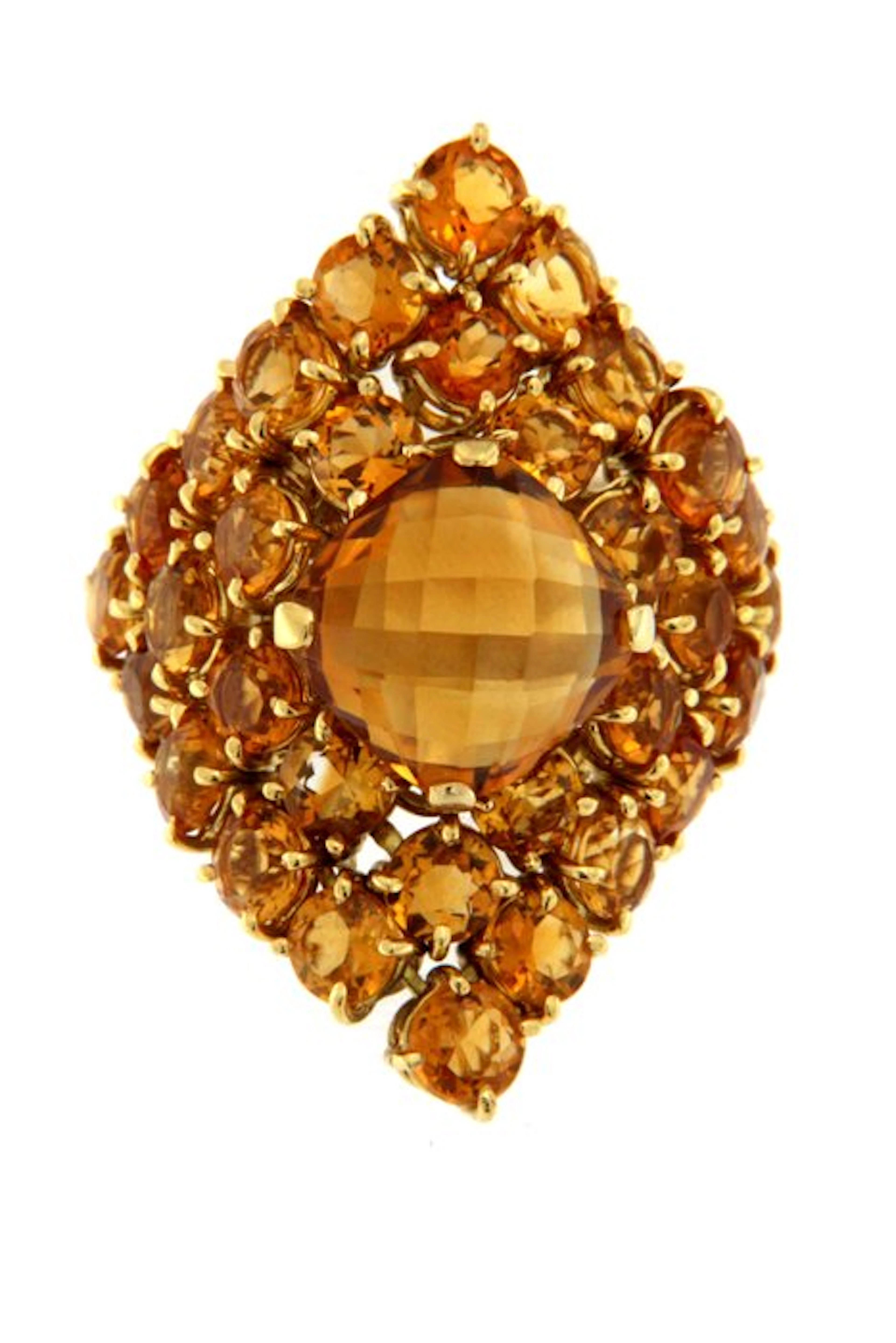 Statement ring - 18 kt