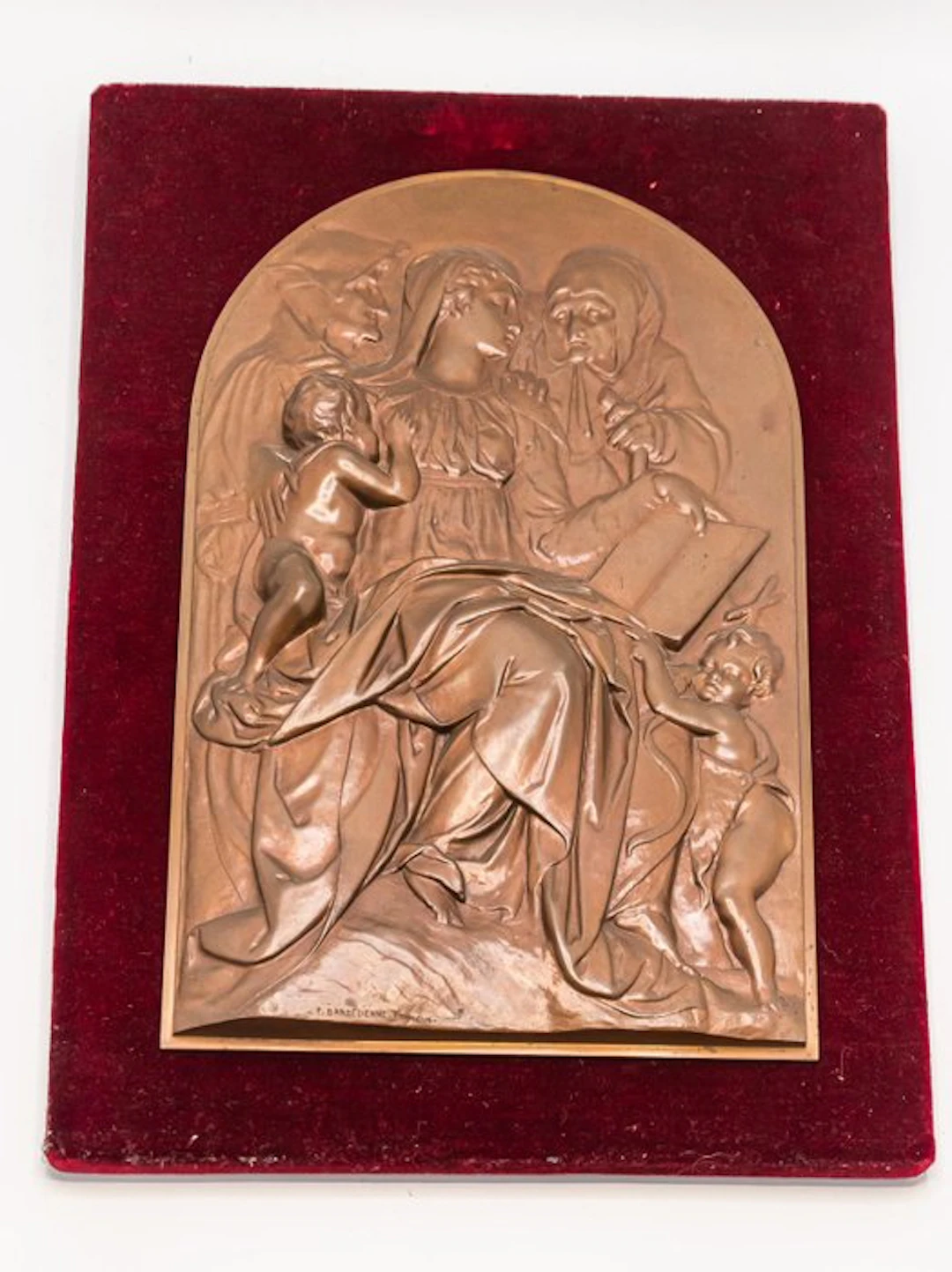 Bronze Plaquette F. Barbedienne - Bronze - 1850-1900