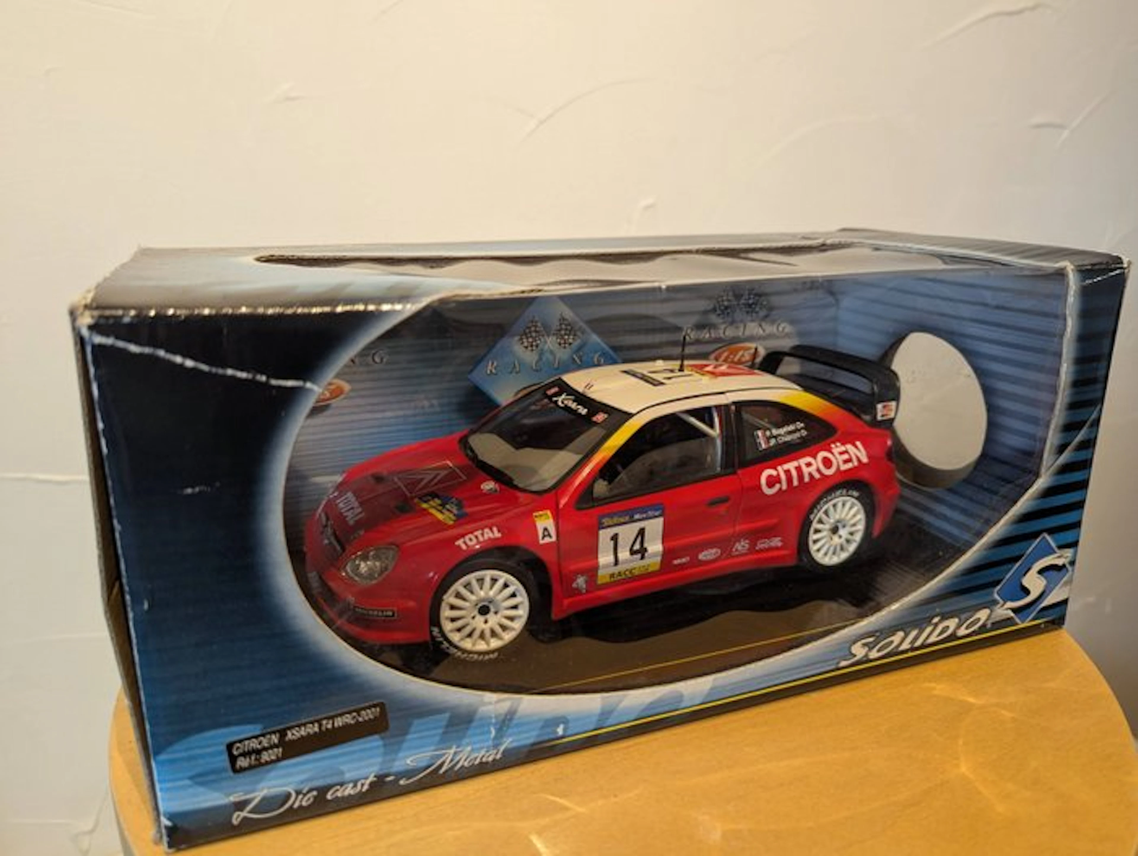 Solido 1:18 - Model car - Citroën Xsara T4 WRC 2001...