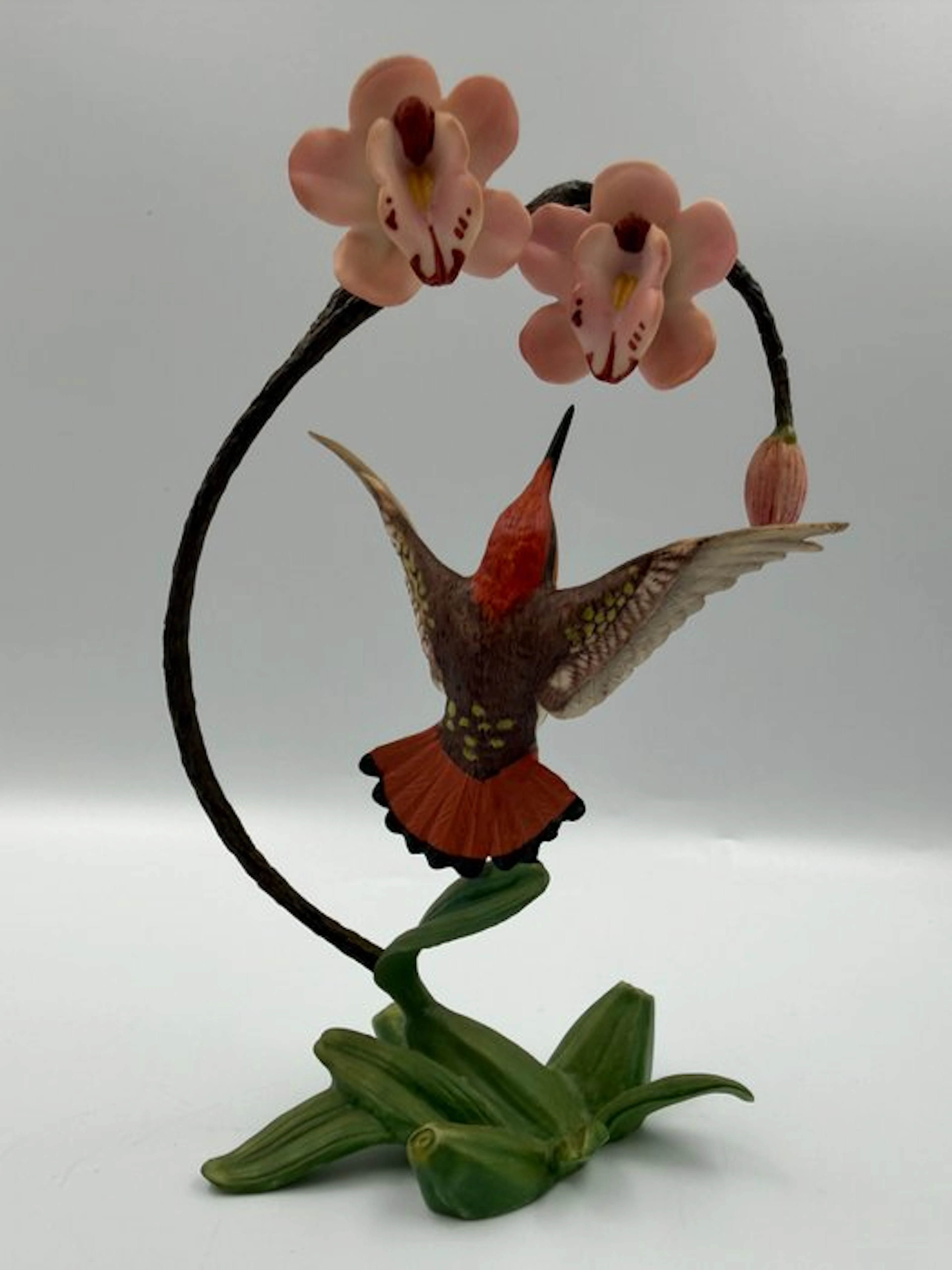 Franklin Mint – Topaz Ruby and Orchid – The Hummingbirds