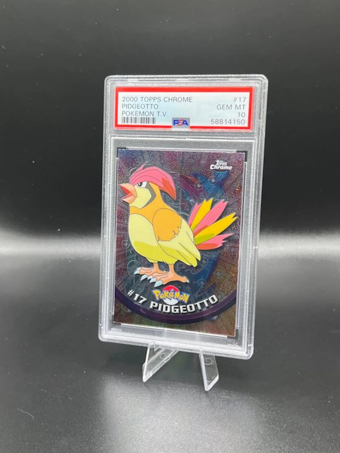 Pokémon - 1 Graded card - Pidgeotto Topps Chrome - PSA 10